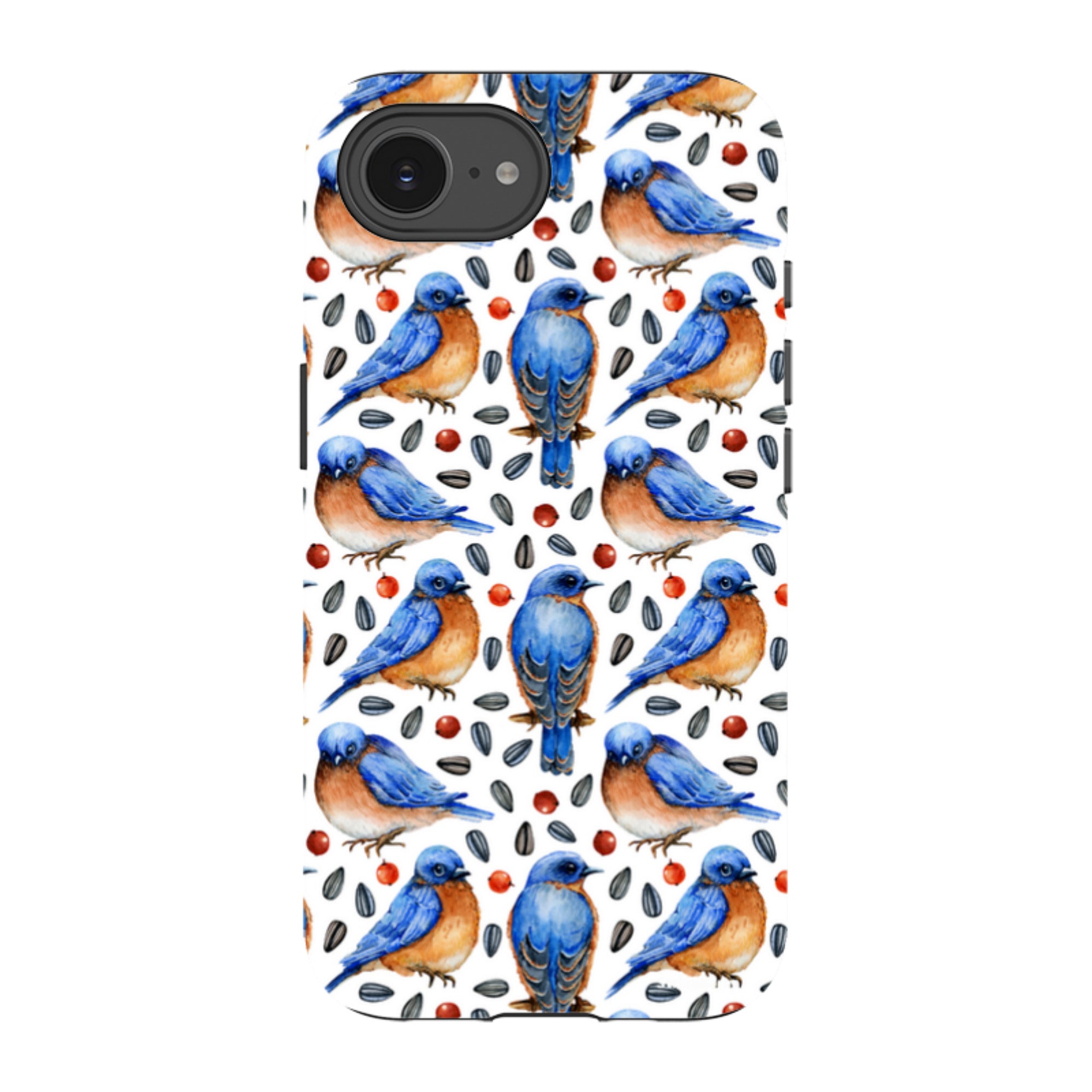 iPhone Tough Case - Bluebirds II