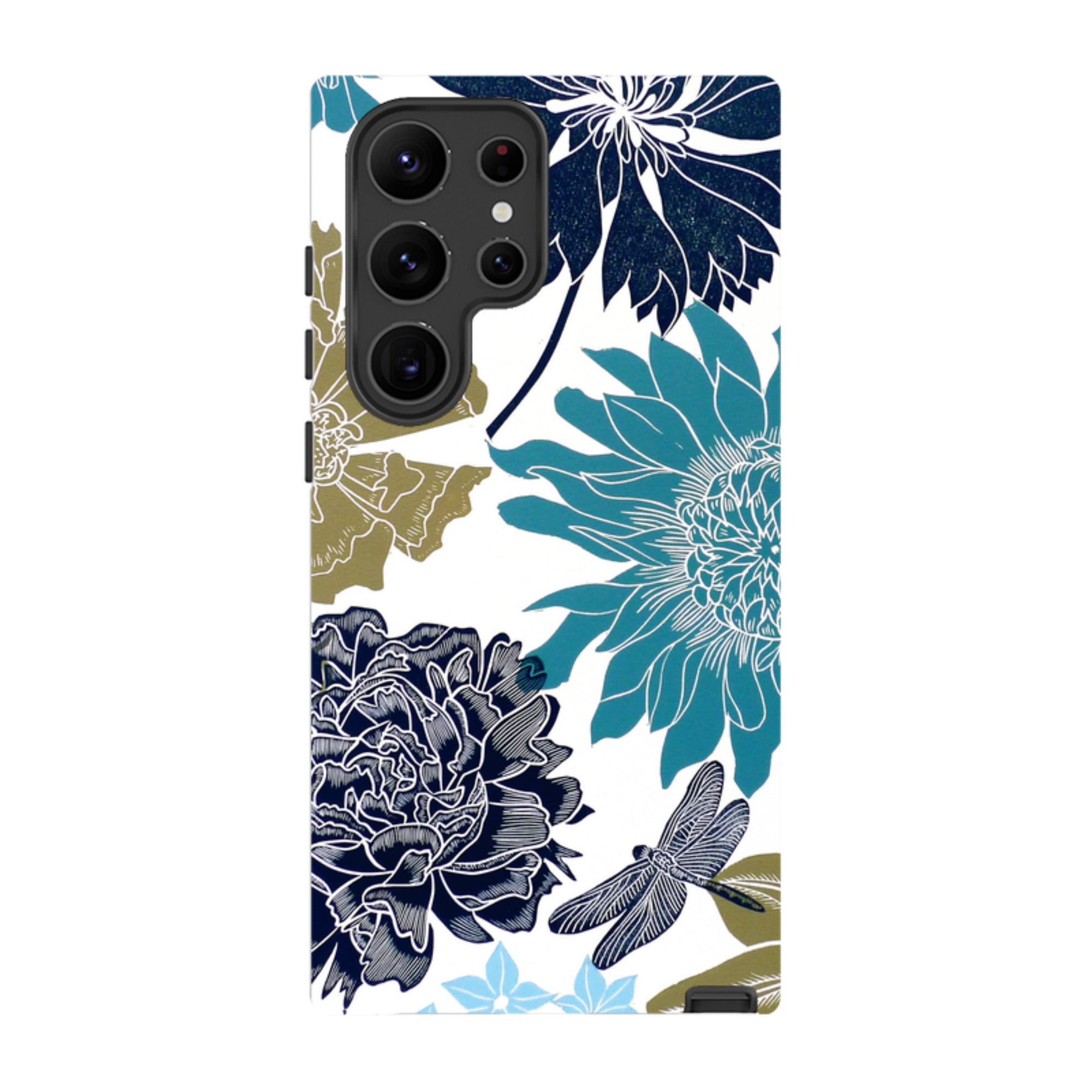 Samsung Tough Case - Cottage Garden Dragonfly By Kate Heiss