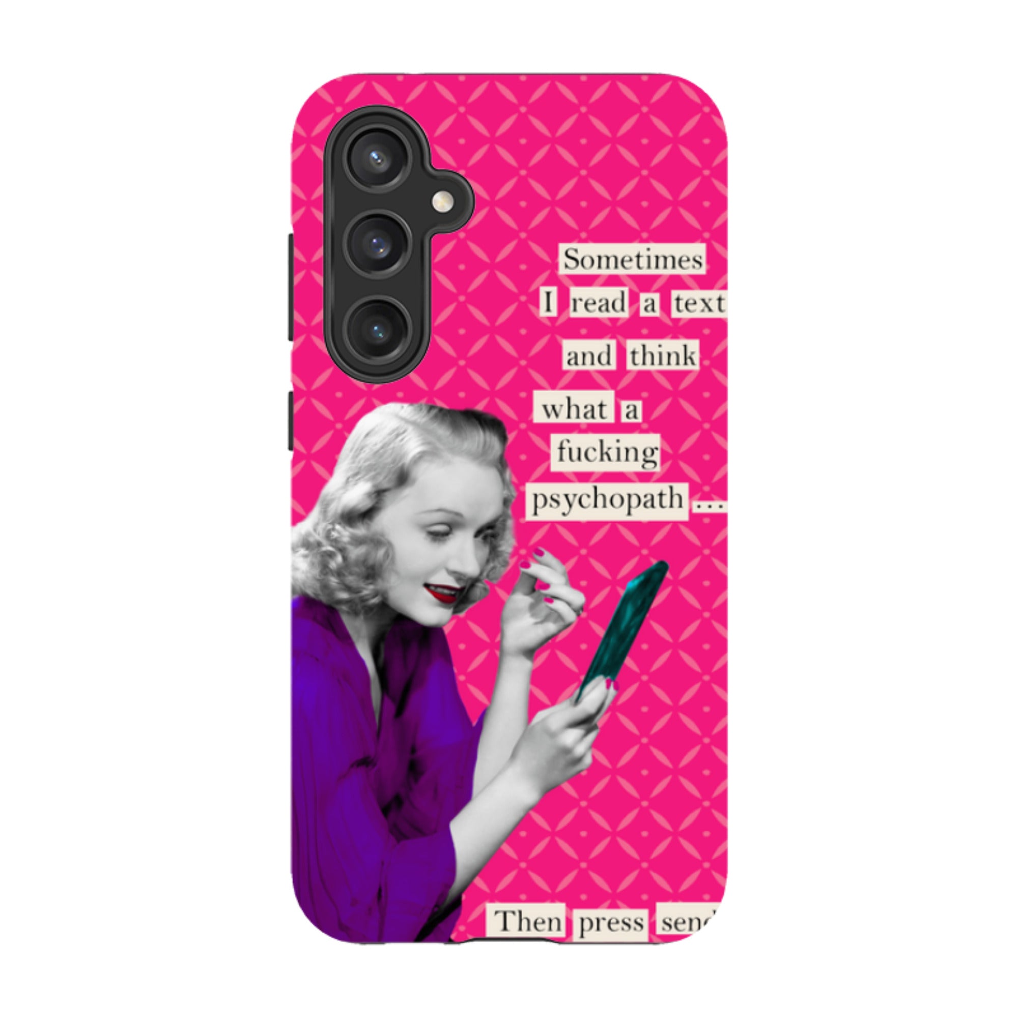 Samsung Tough Case - Psychopath By Clare Jordan