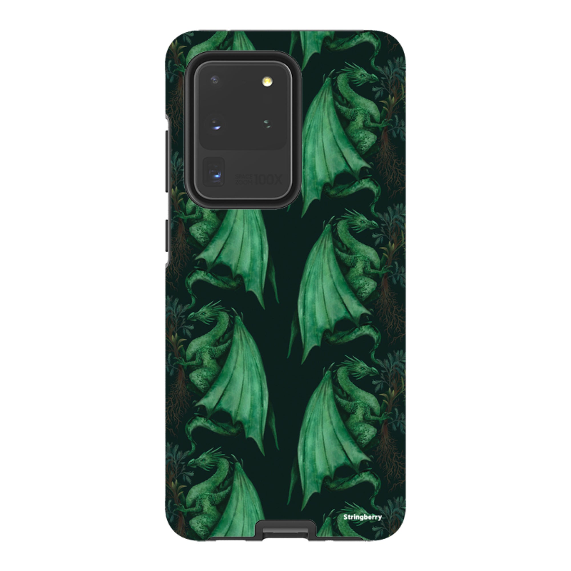 Samsung Tough Case - Arbor Dragon Pattern By Anna Stead