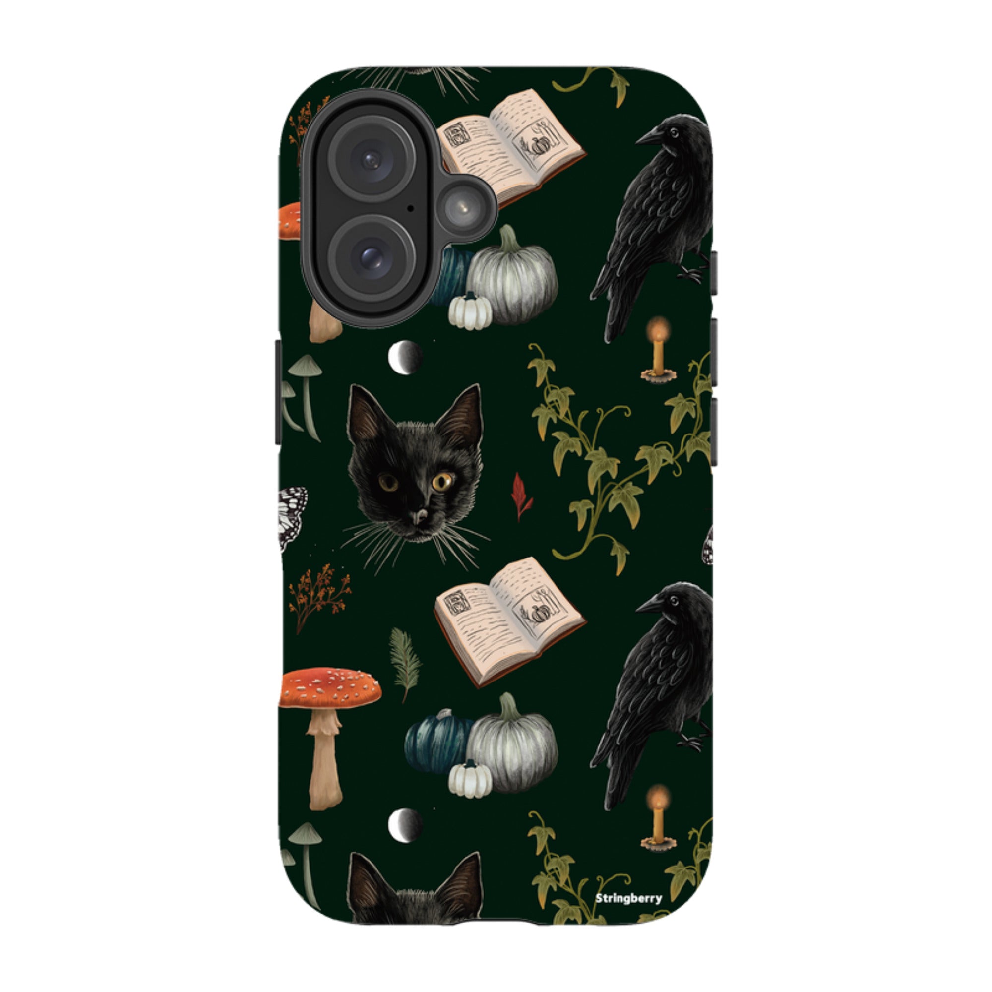 iPhone Tough Case - Halloween Pattern I By Anna Stead