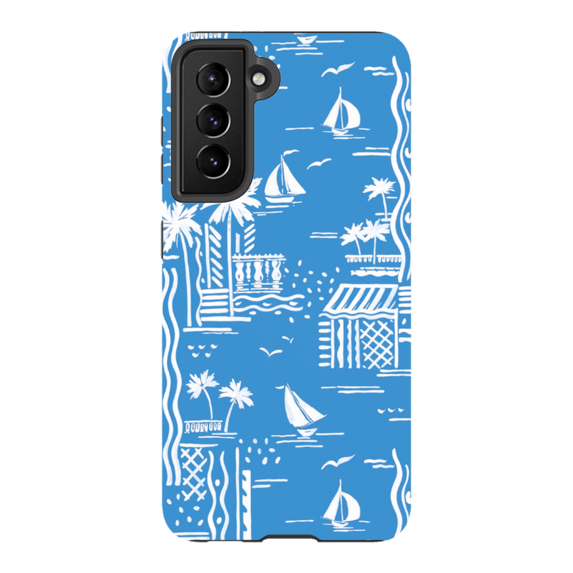 Samsung Tough Case - Cote D'Azur Boats By Sarah Campbell