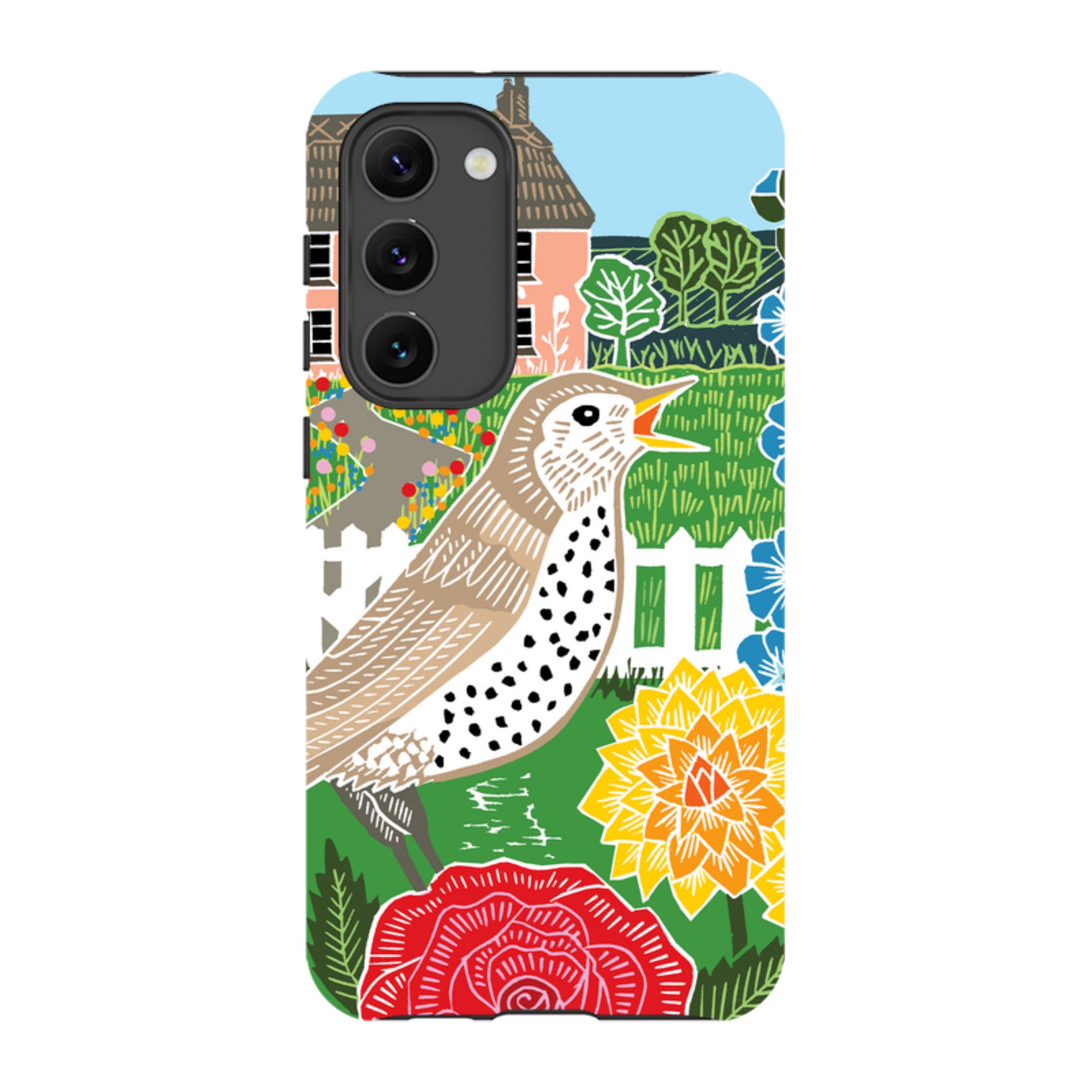 Samsung Tough Case - Cottage Garden By Kate Heiss