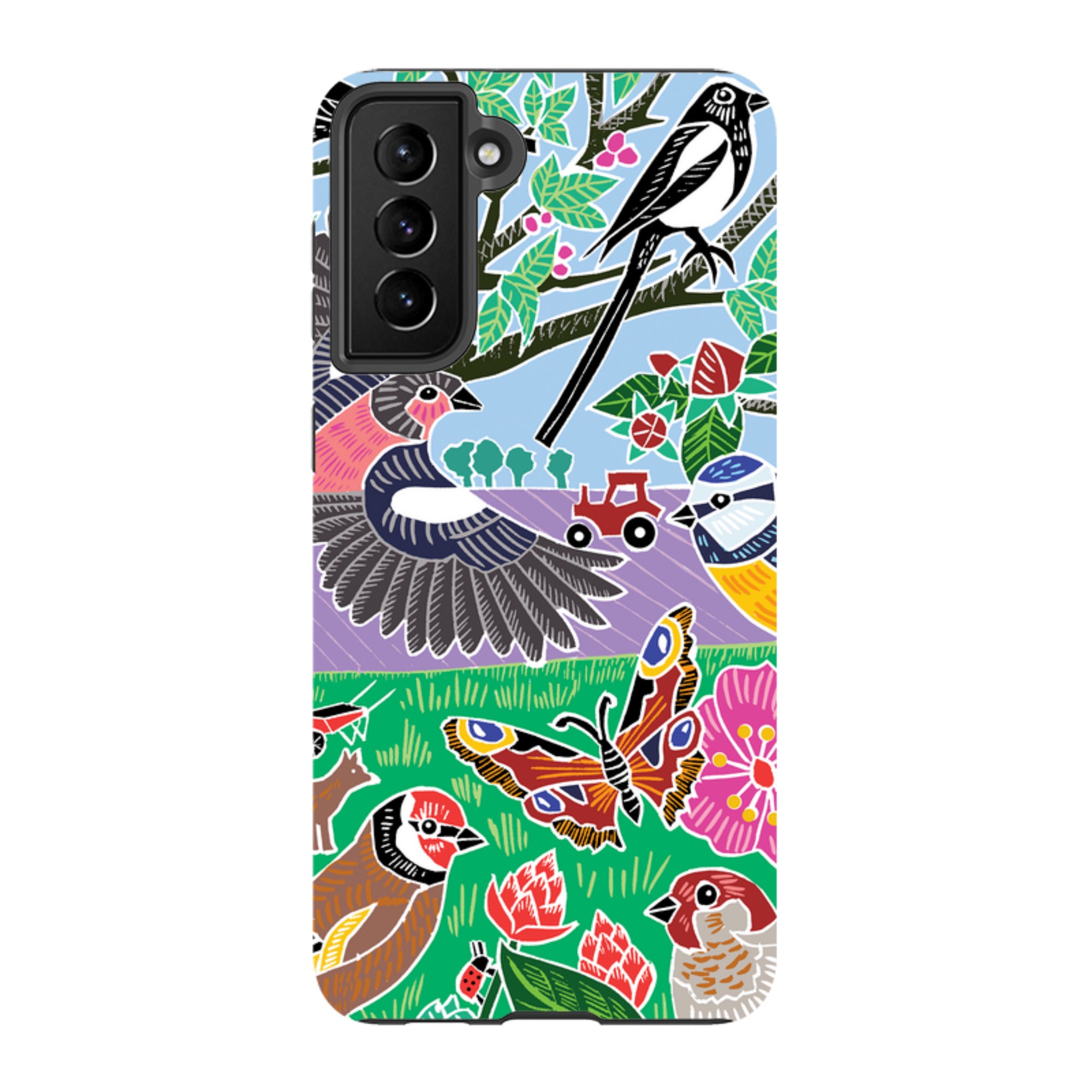 Samsung Tough Case - Garden Bird Jigsaw B By Kate Heiss