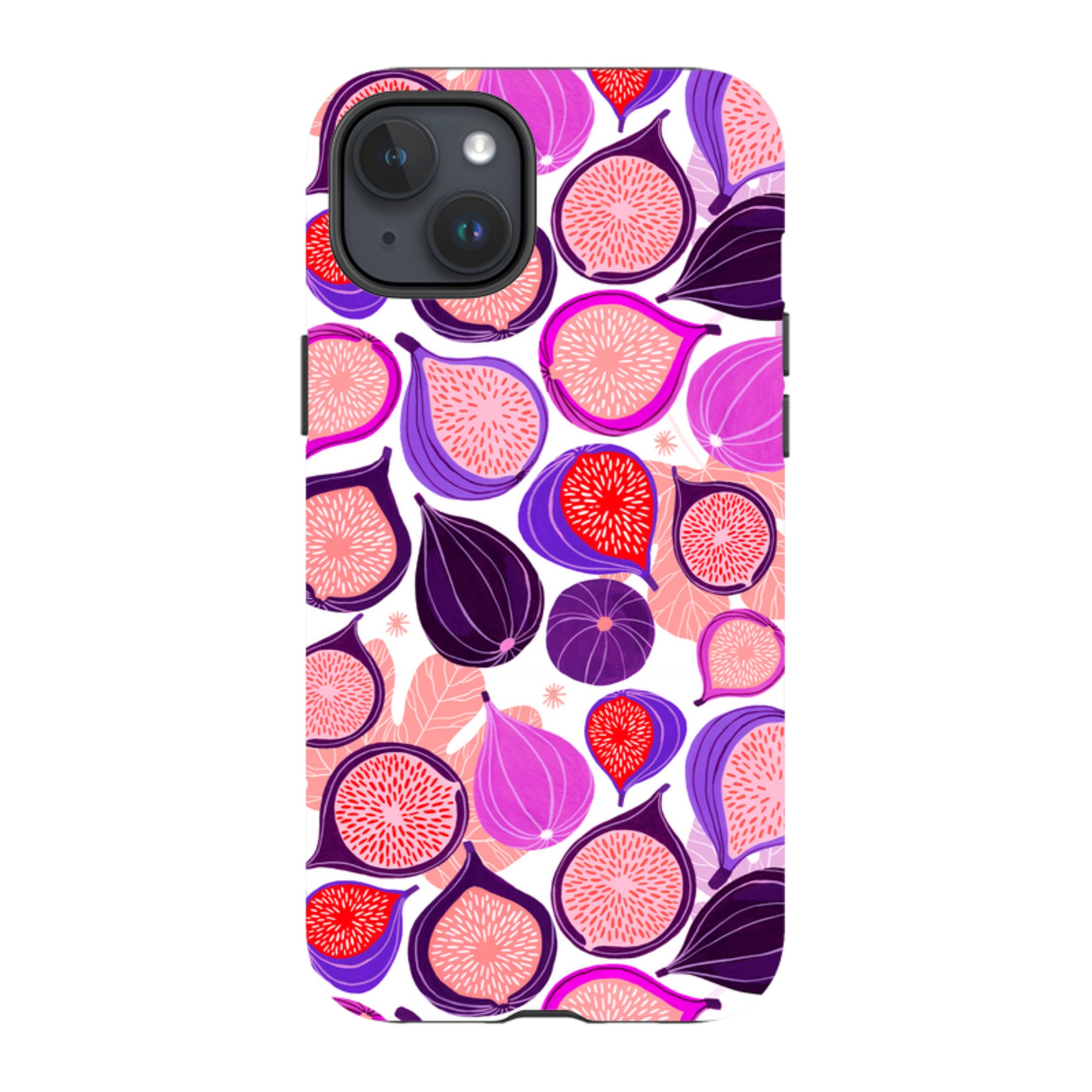iPhone Tough Case - Ficolino Pattern By Madalina Andronic