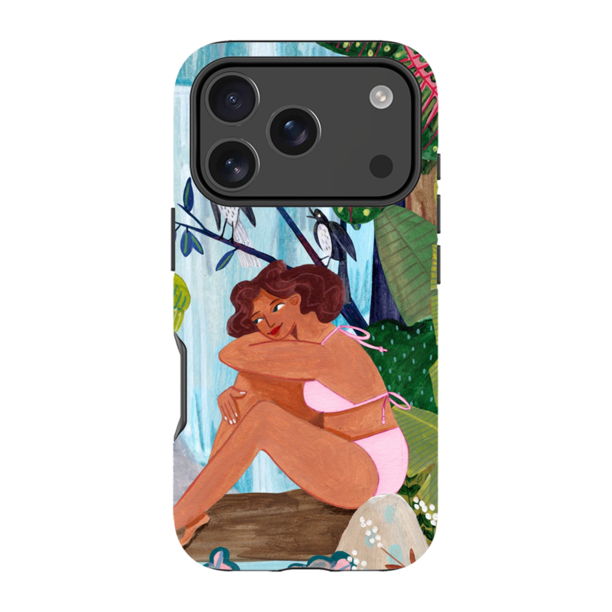 iPhone Tough Case - Waterfall By Caroline Bonne Muller