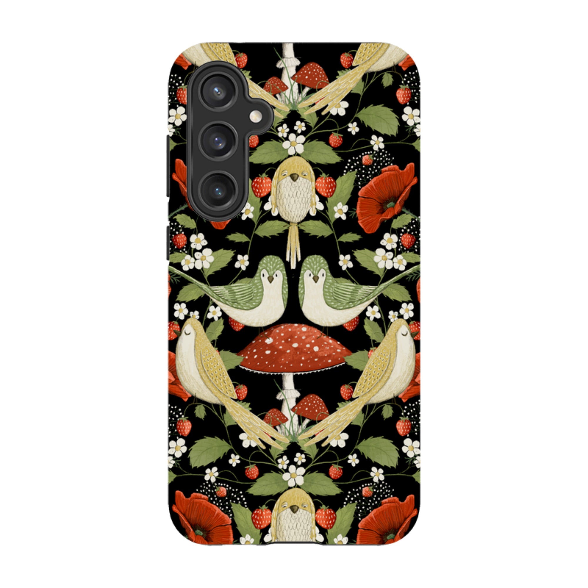 Samsung Tough  Case - Red Poppies By Maja Lindberg
