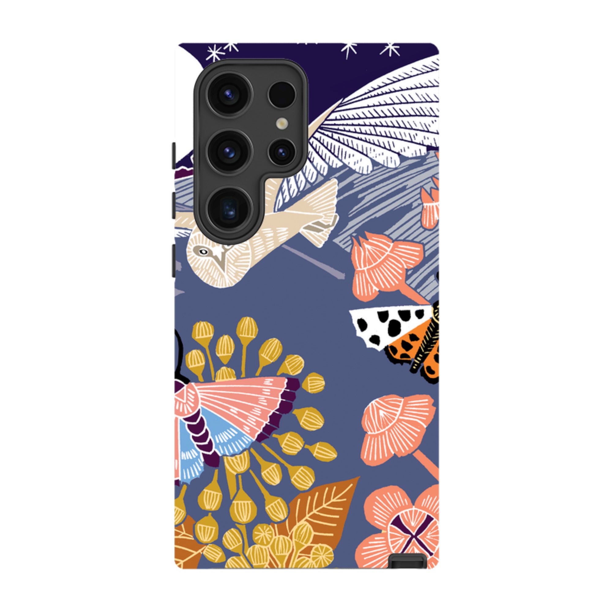 Samsung Tough Case - Evening Barn Owl By Kate Heiss