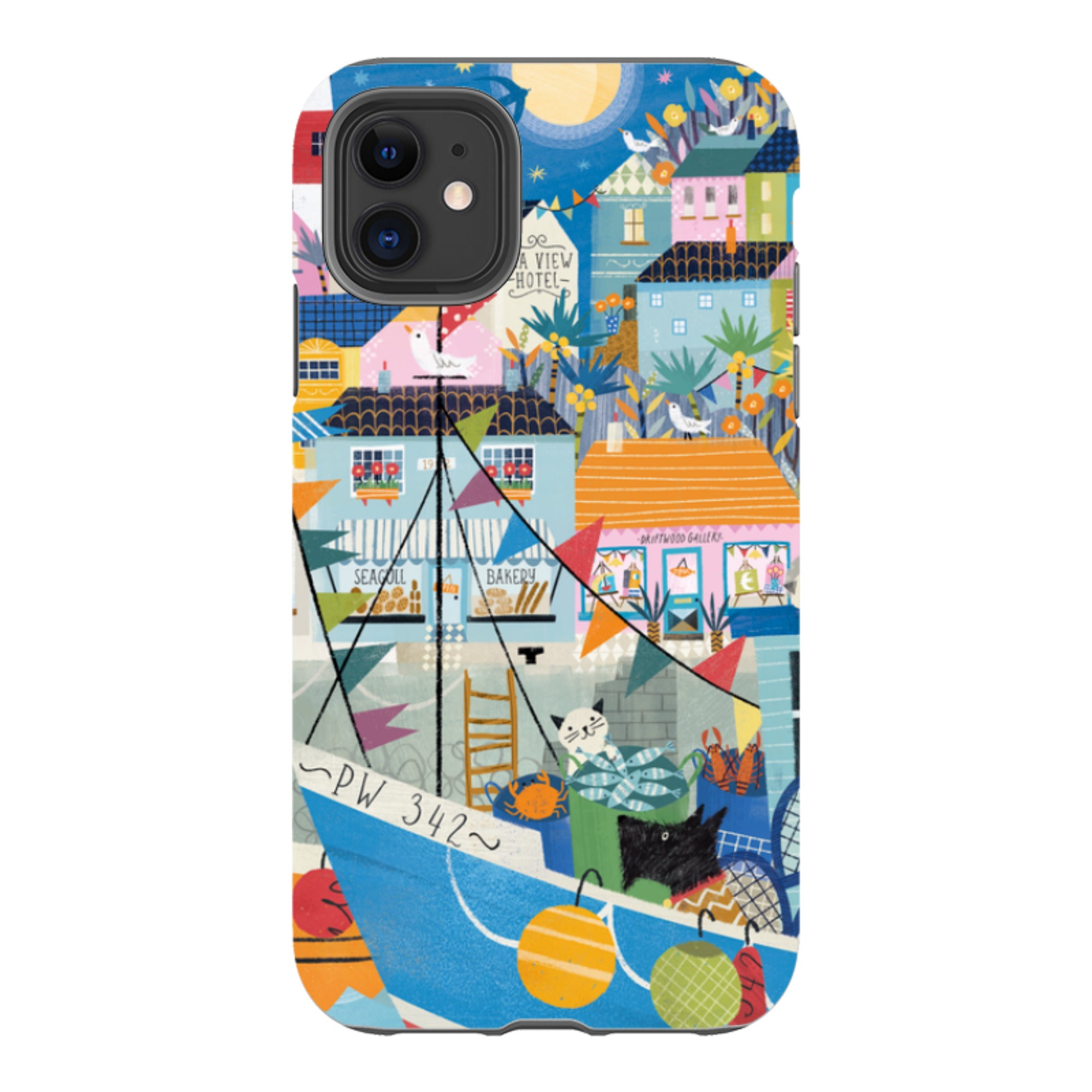 iPhone Case - Night Harbour 2 By Ali Brookes