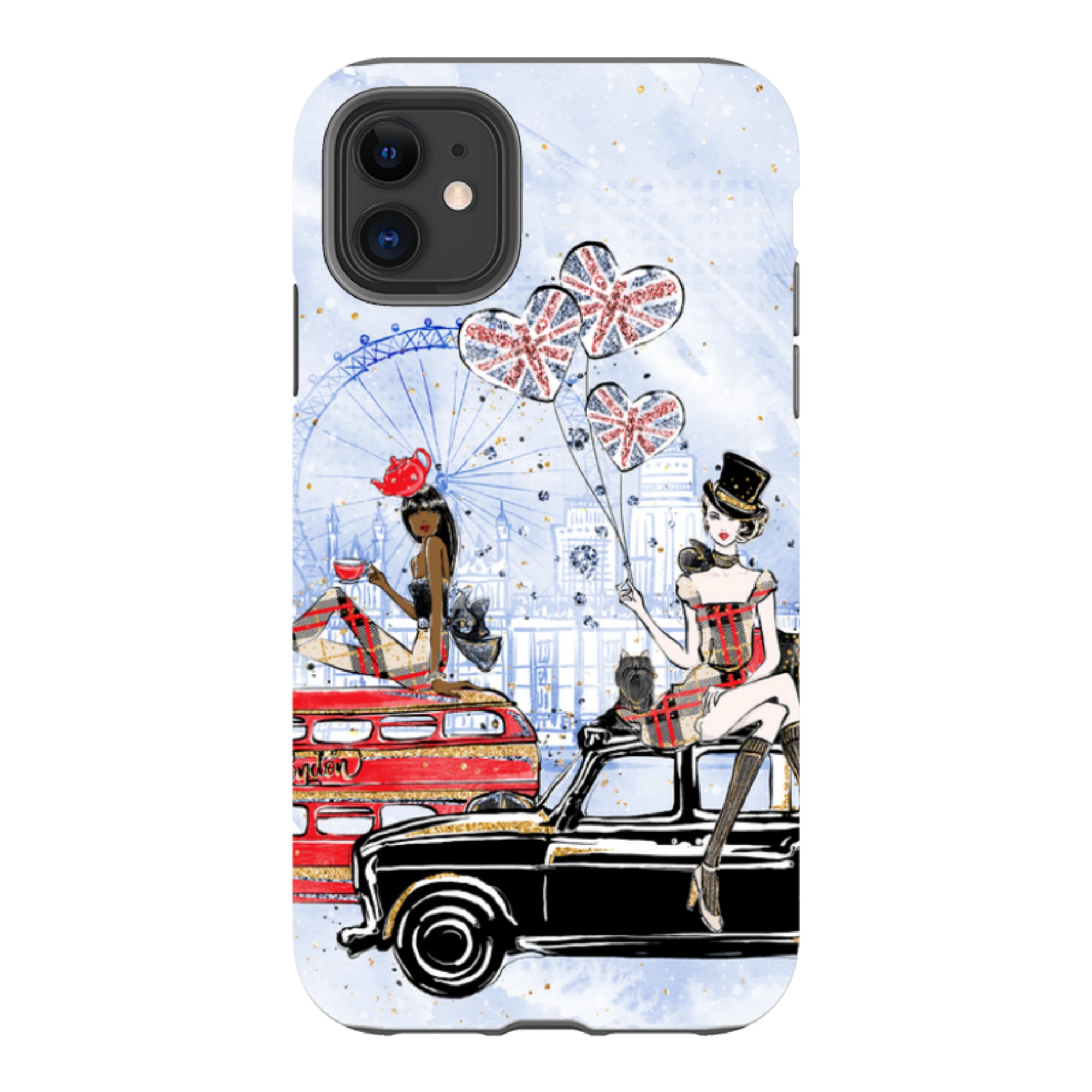 iPhone Tough Case - London Icons