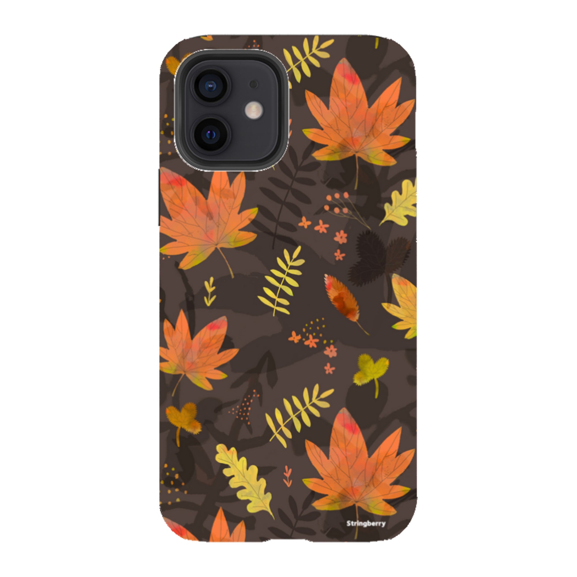 iPhone Tough Case - Autumn Leaves Yellow