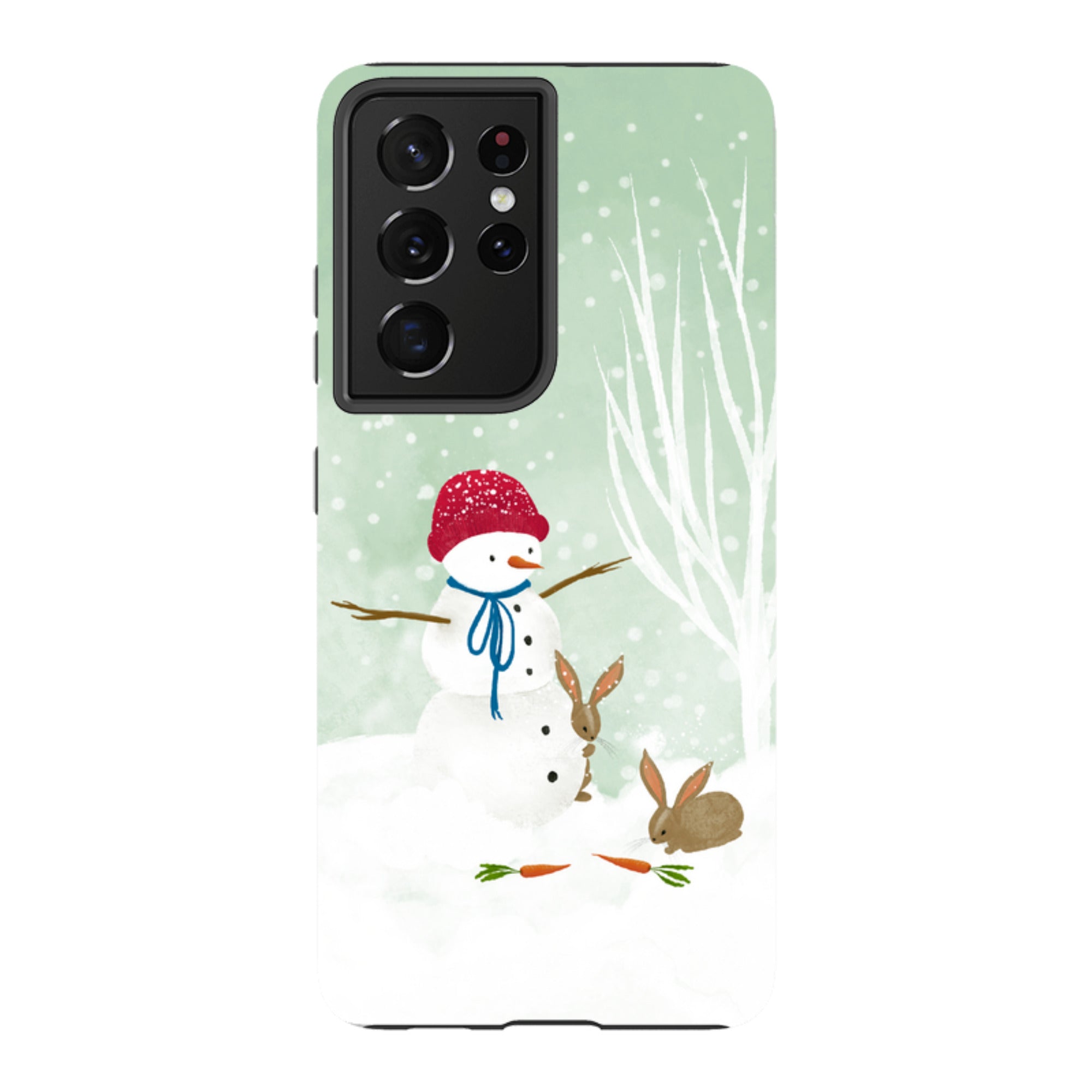 Samsung Tough Case - Snowman By Katherine Quinn