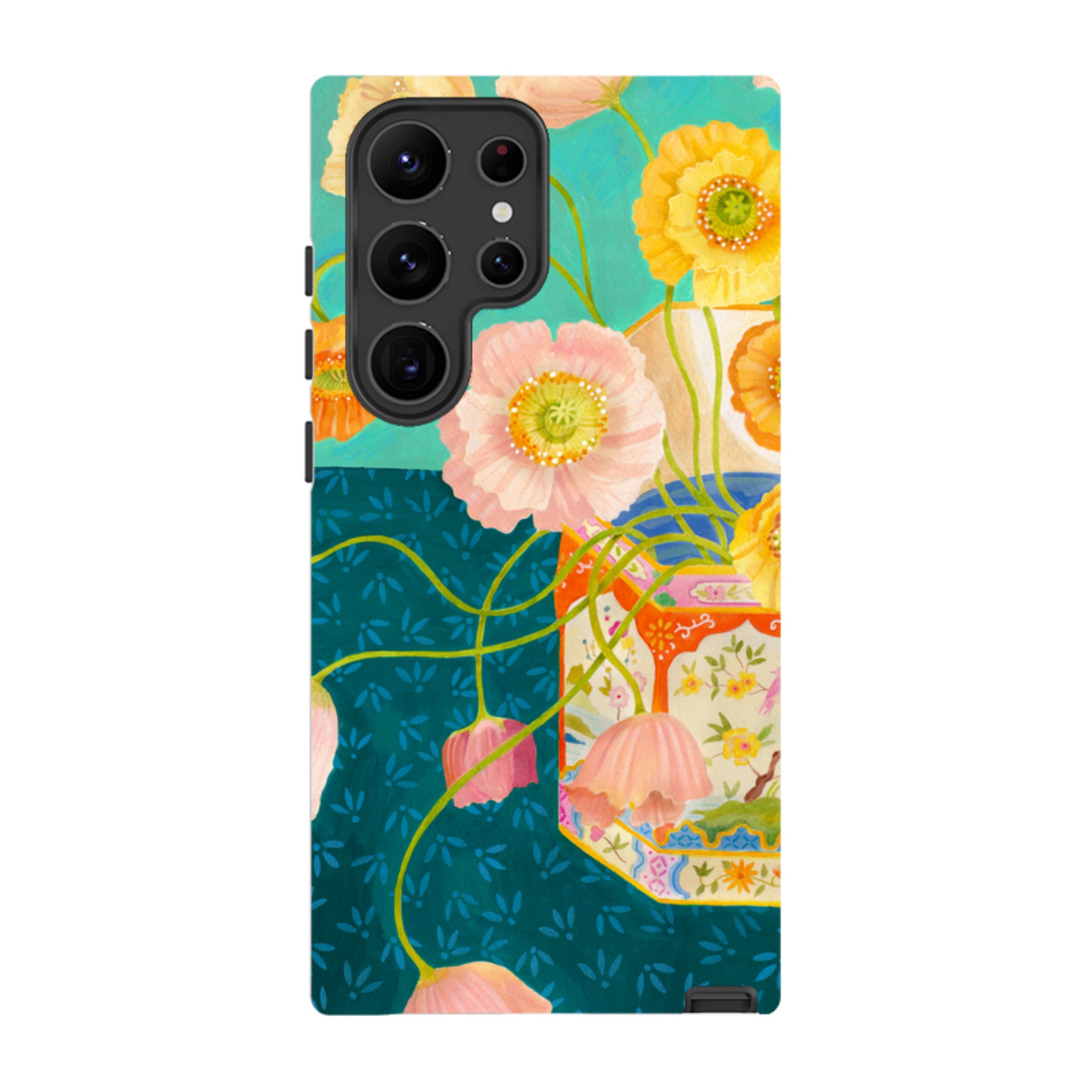 Samsung Tough Case - Poppies By Bex Parkin