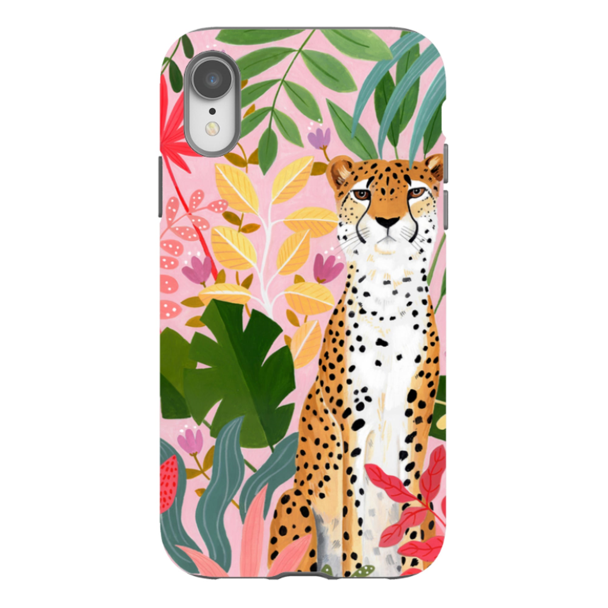 iPhone Tough Case - Cheetah Jungle By Bex Parkin