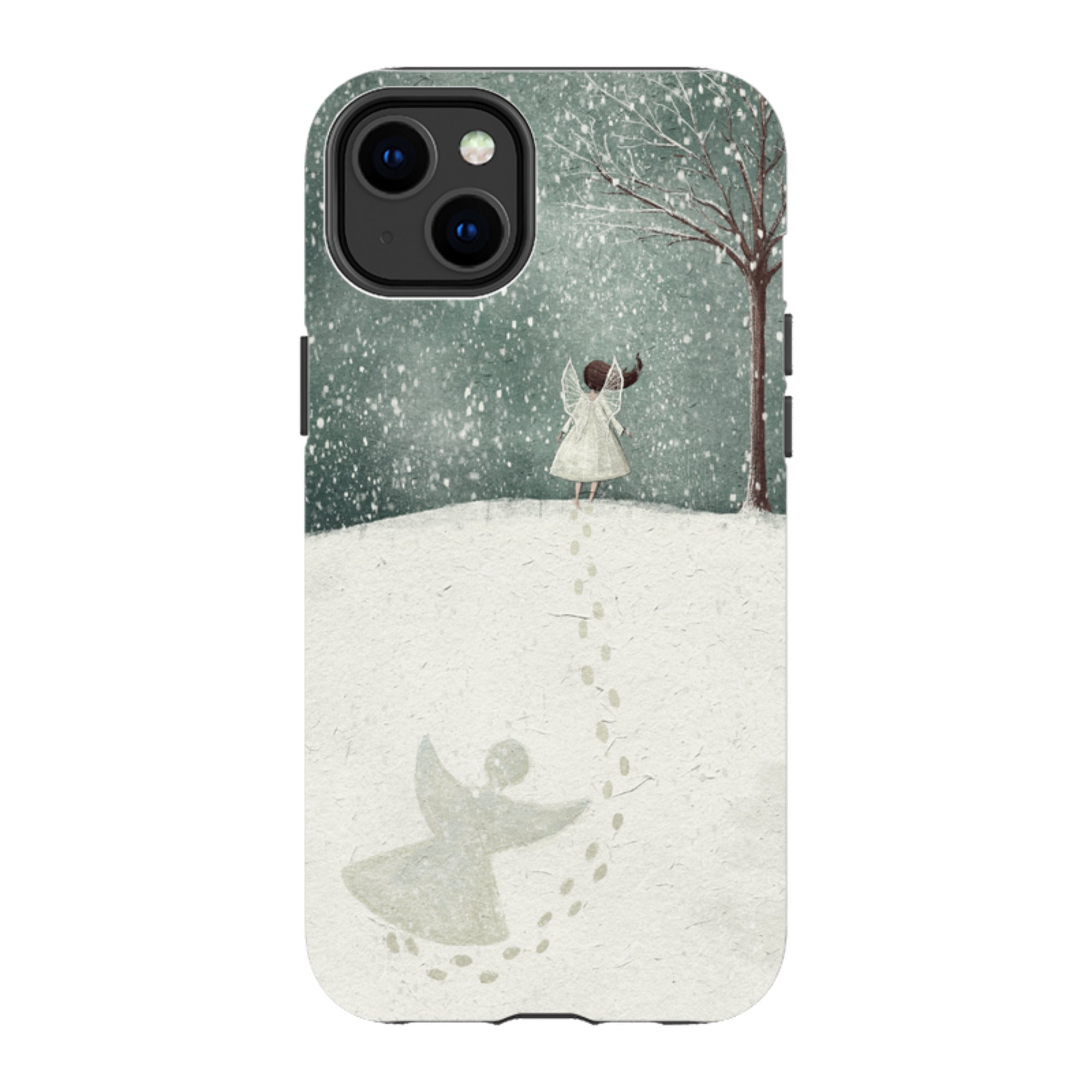 iPhone Tough Case - Snow Angel By Maja Lindberg