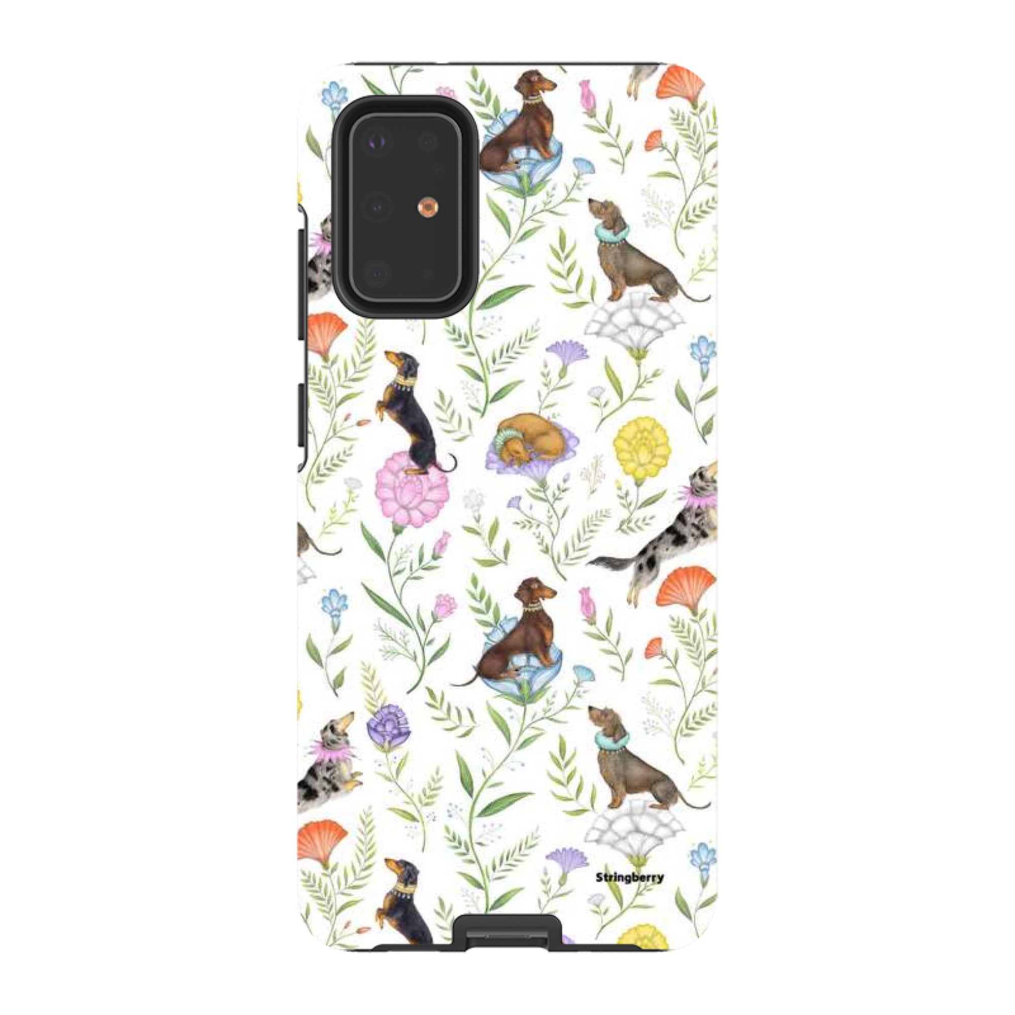 Samsung Tough Case - Doxy Day Afternoon White By Catherine Rowe