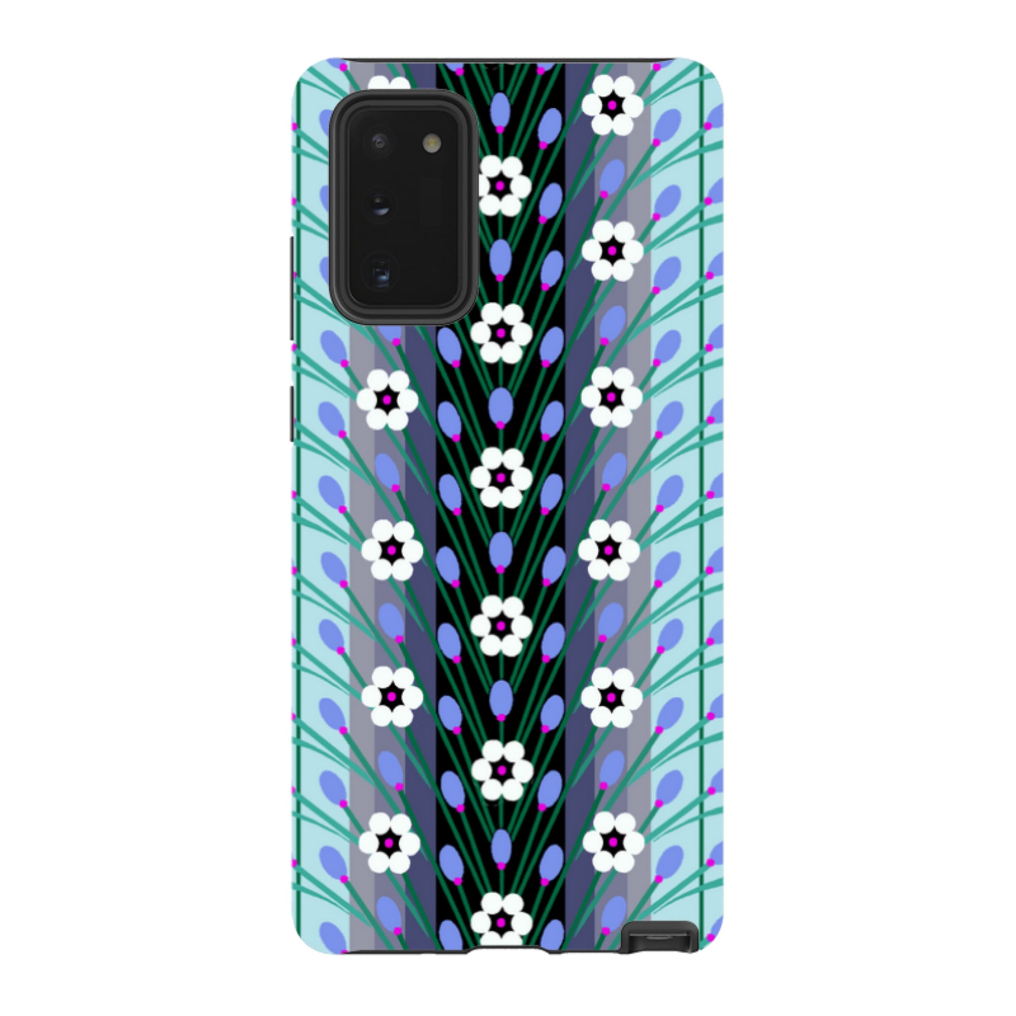 Samsung Tough  Case - Lavender Blue By Cressida Bell