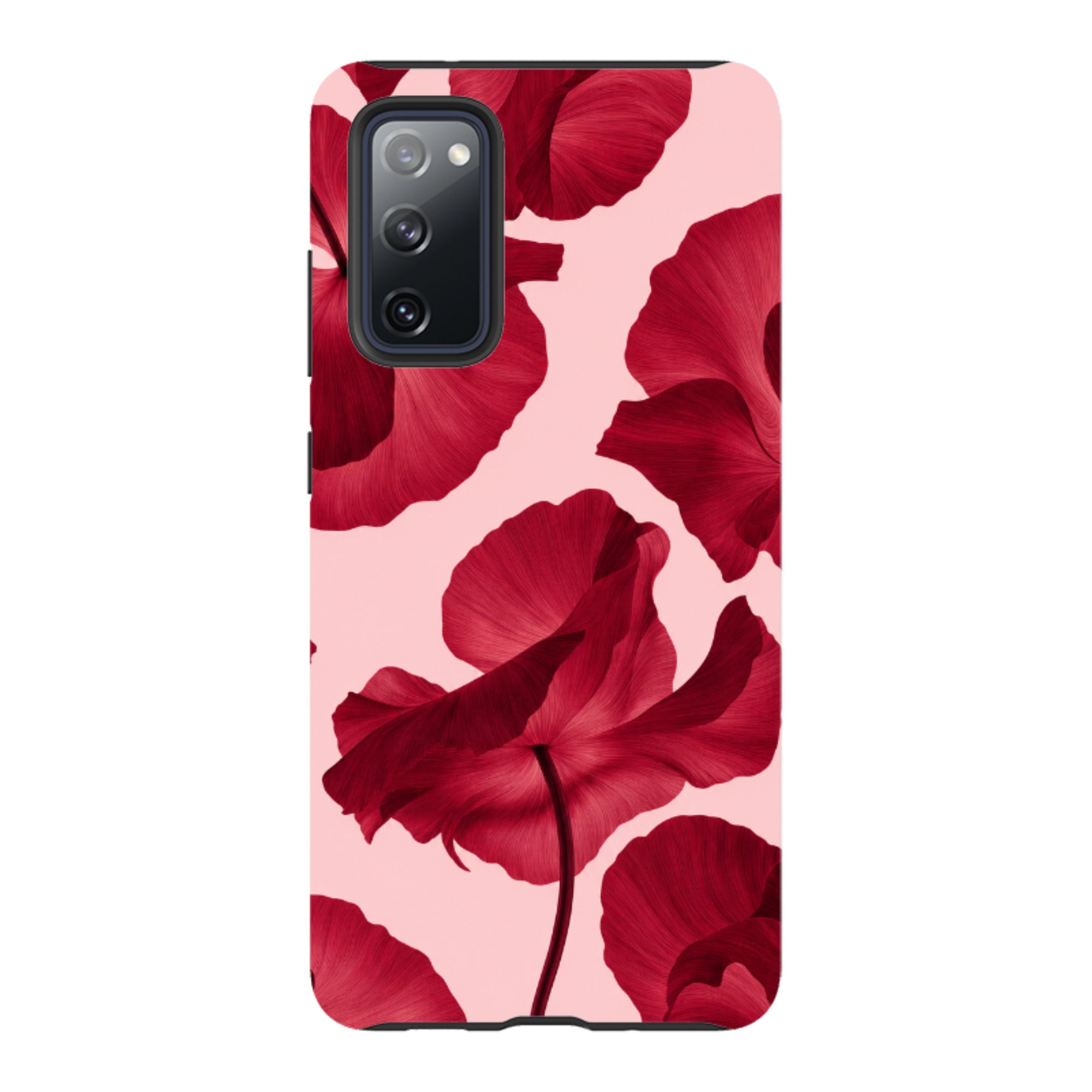 Samsung Tough Case - Burgundy Poppy