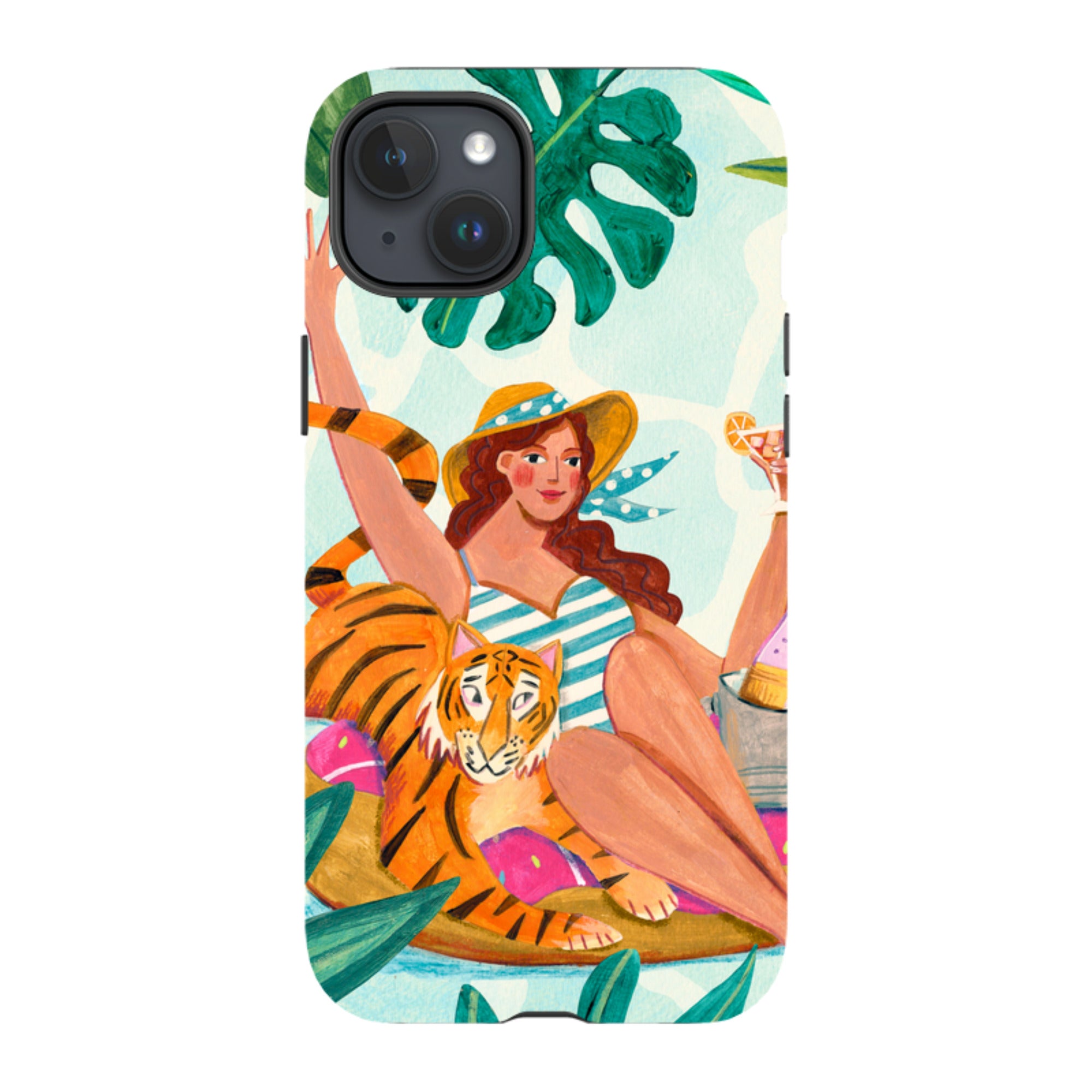 iPhone MagSafe Tough Case -  Pool By Caroline Bonne Muller