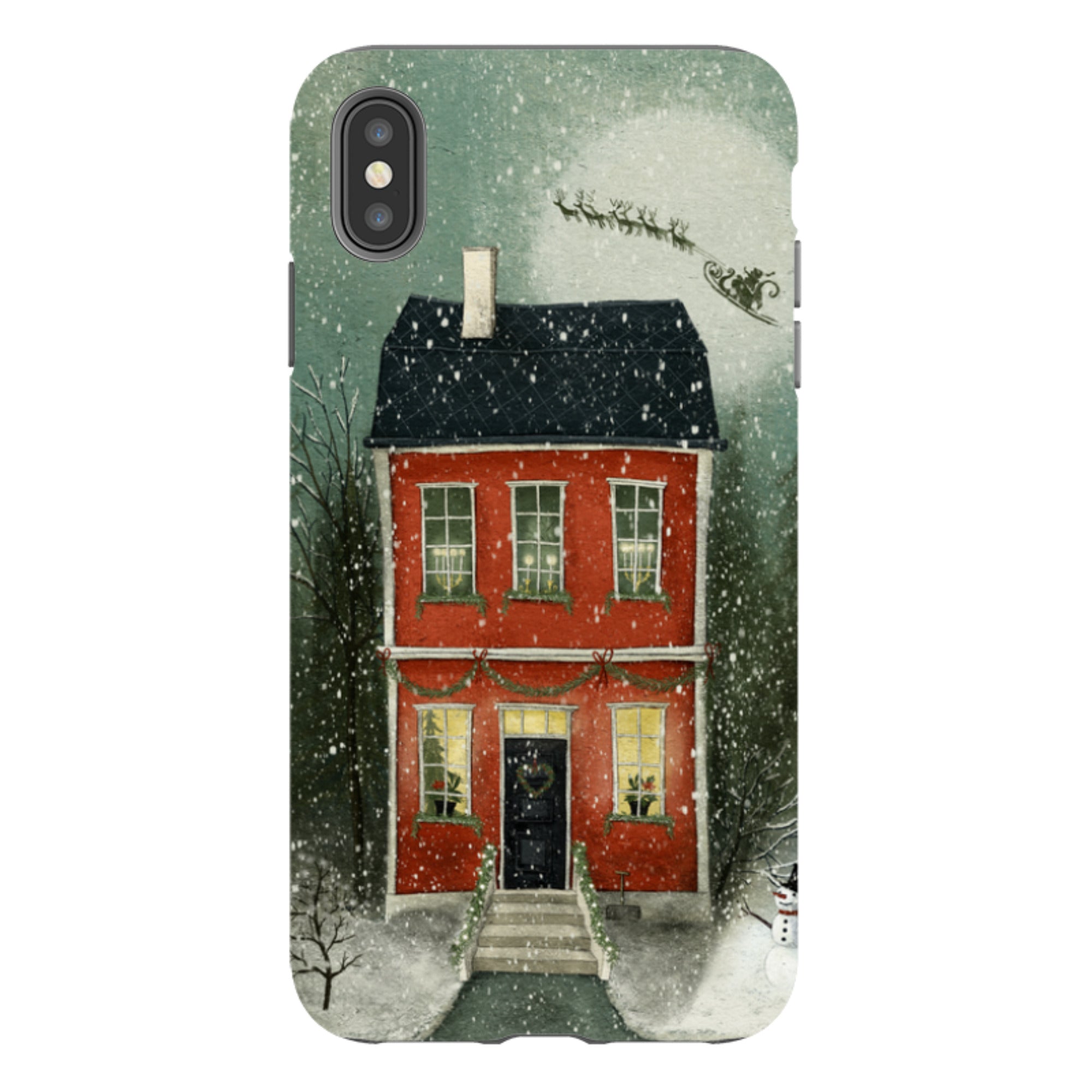 iPhone Tough Case - Night Before Christmas By Maja Lindberg