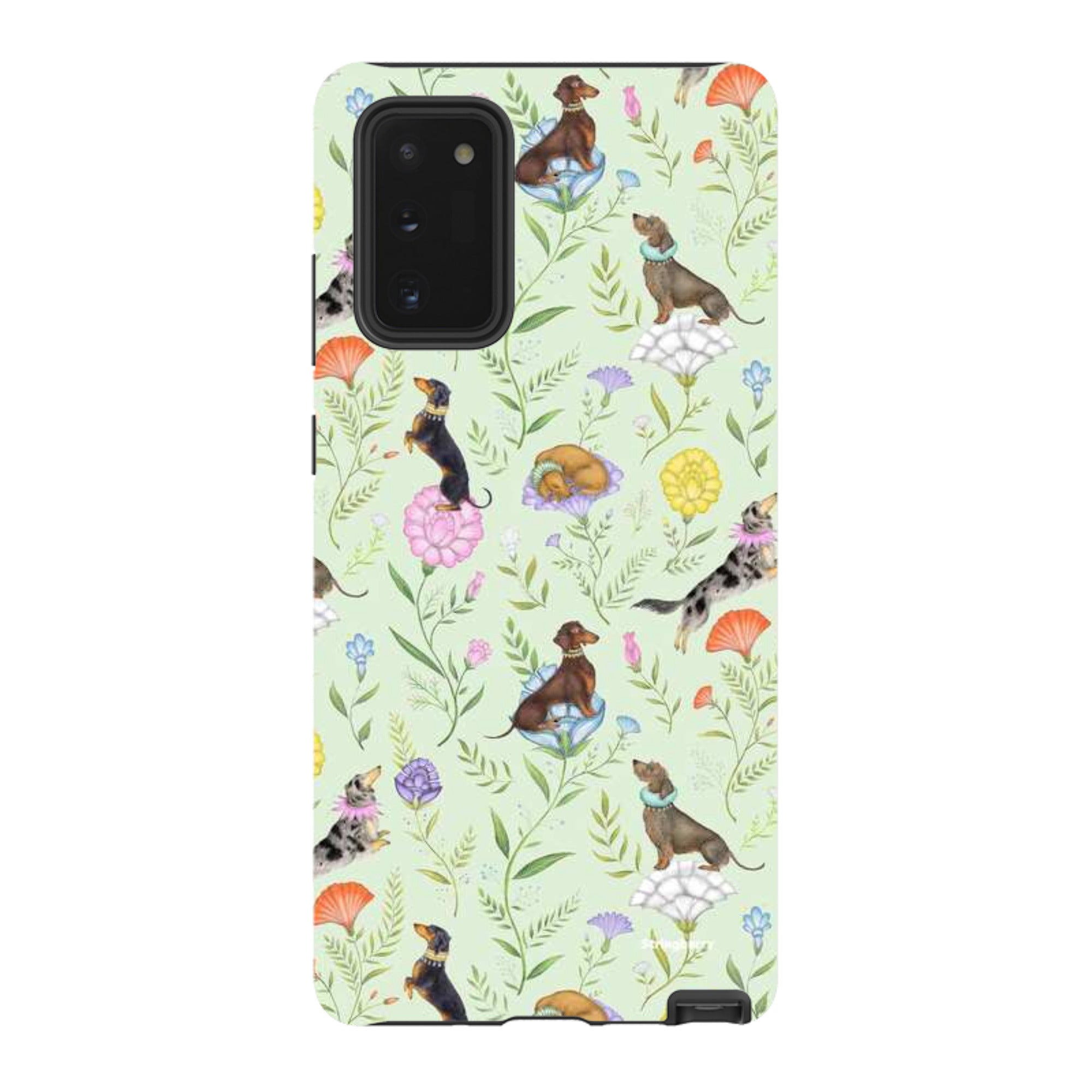 Samsung Tough Case - Doxy Day Afternoon Pistachio By Catherine Rowe