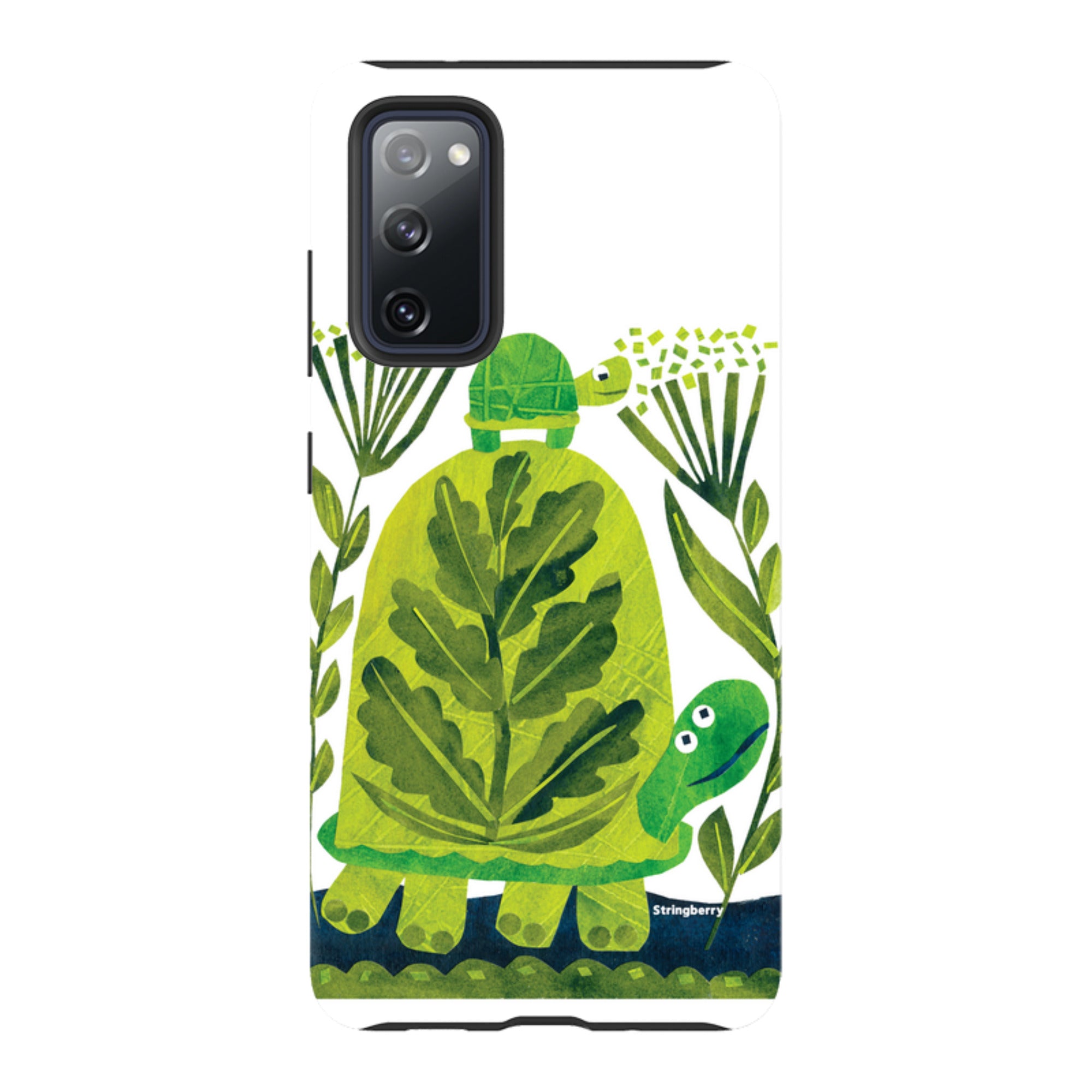 Samsung Tough Case - Folk Tortoise By Tracey English