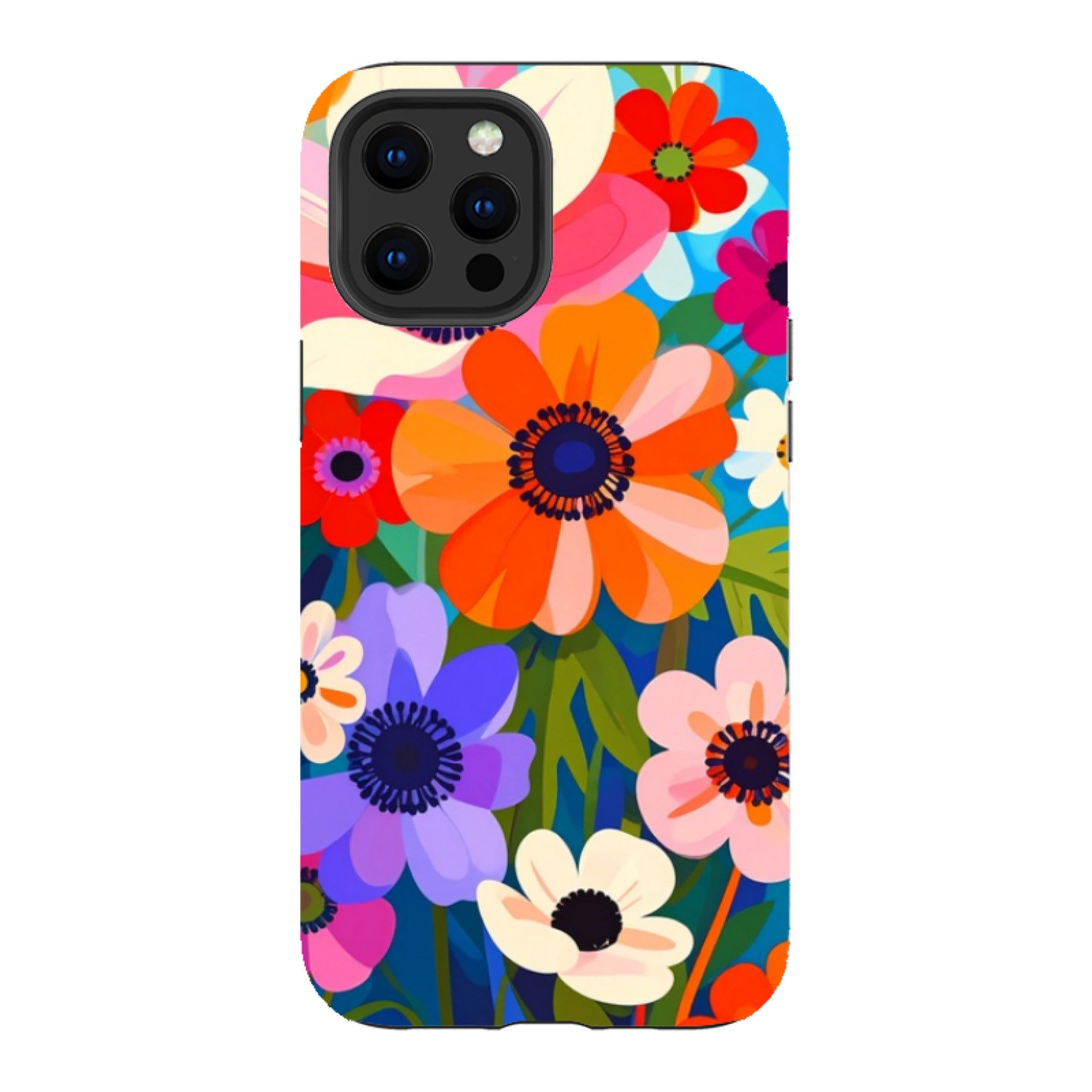 iPhone Tough Case - Angel Summer Floral