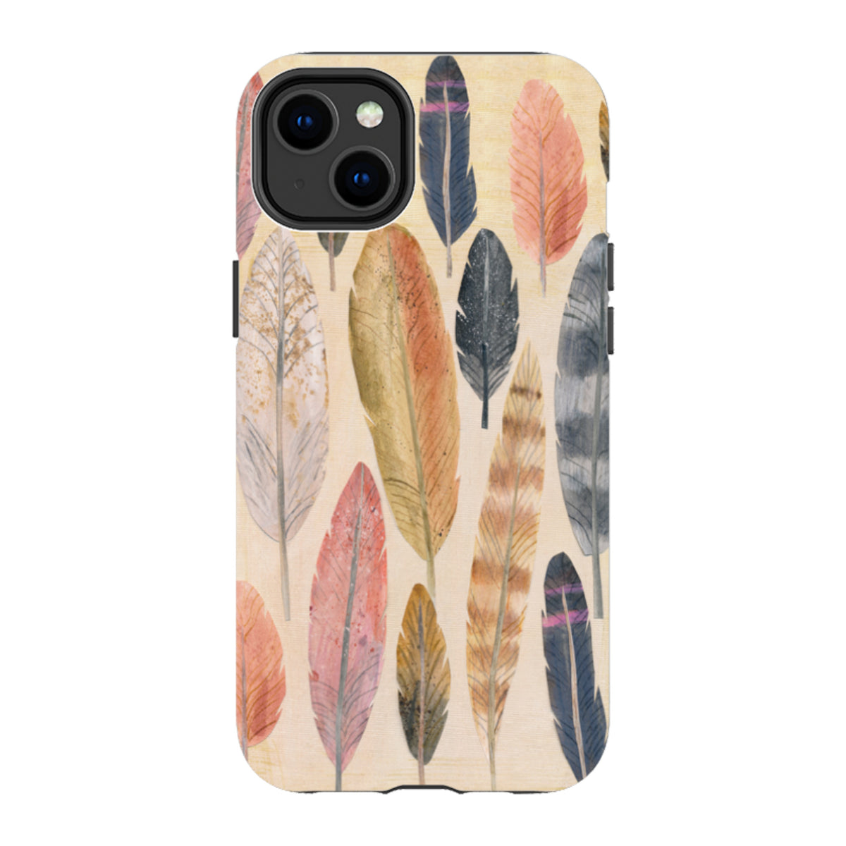 iPhone Tough Case - Feathers By Tracey English