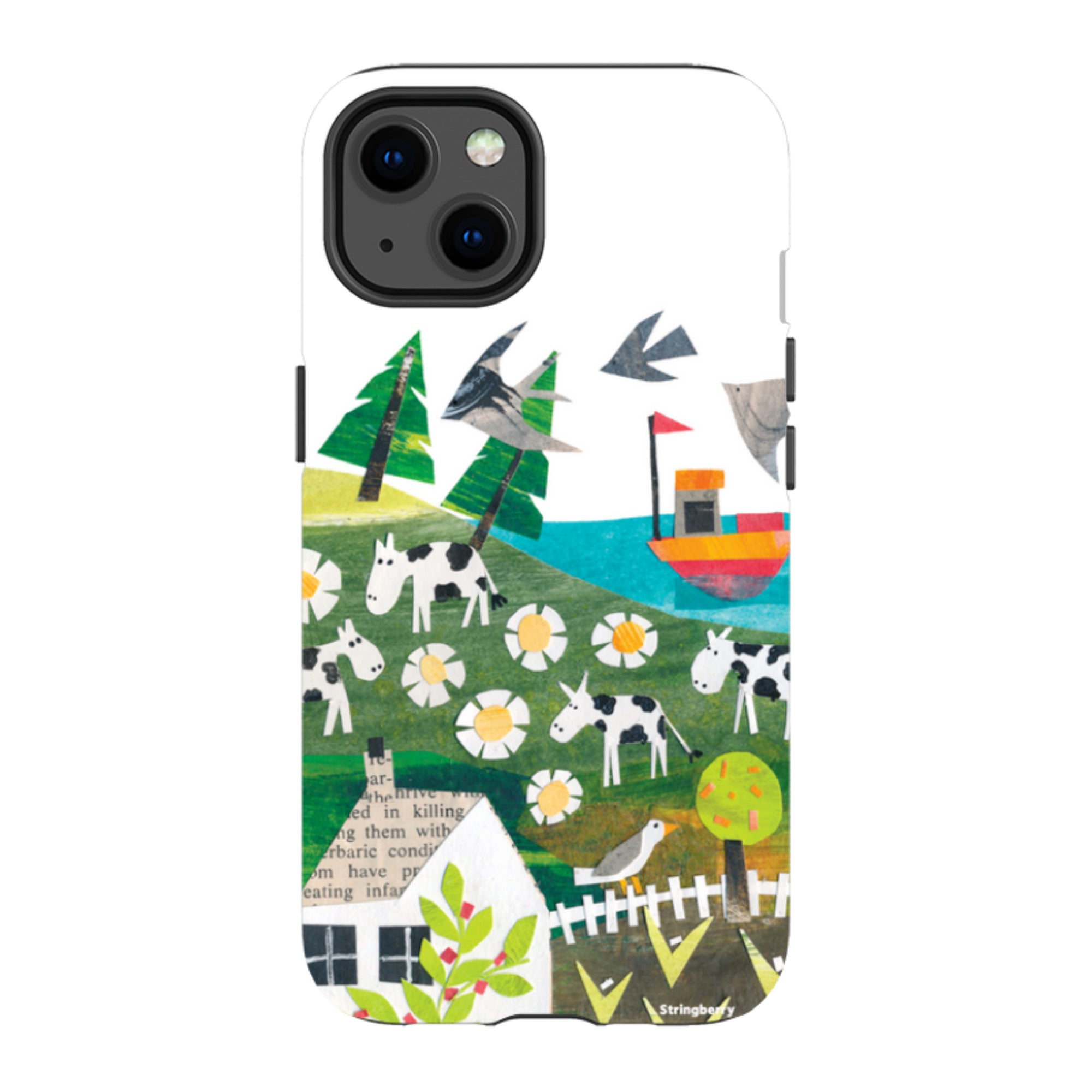 iPhone Tough Case - Countryscape VII By Tracey English