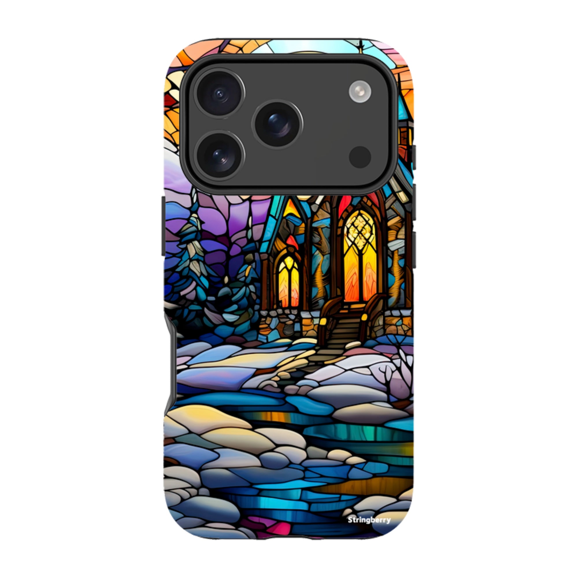 iPhone Tough Case - Winter Mosaic II