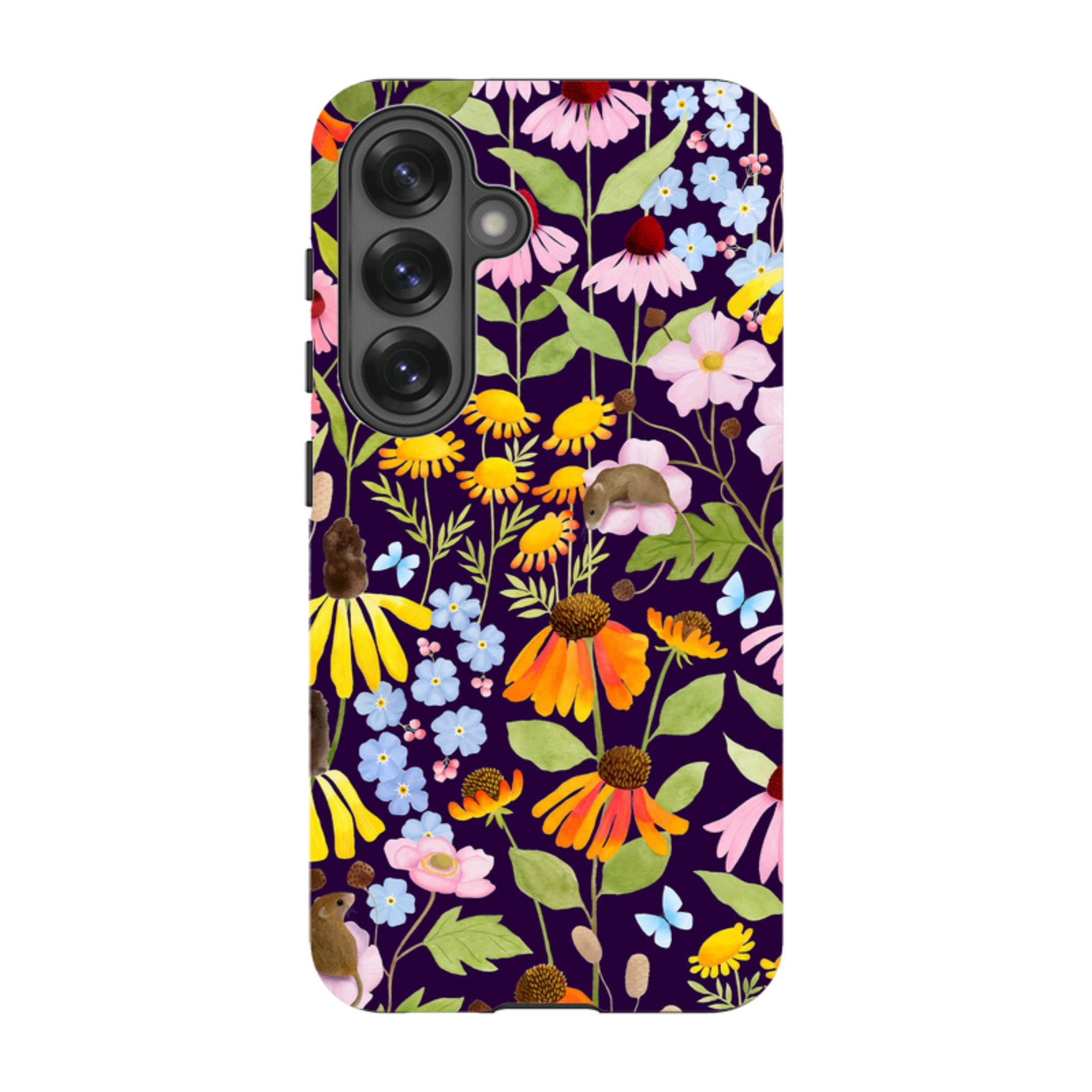 Samsung Tough Case - Mice And Wildflowers By Bex Parkin