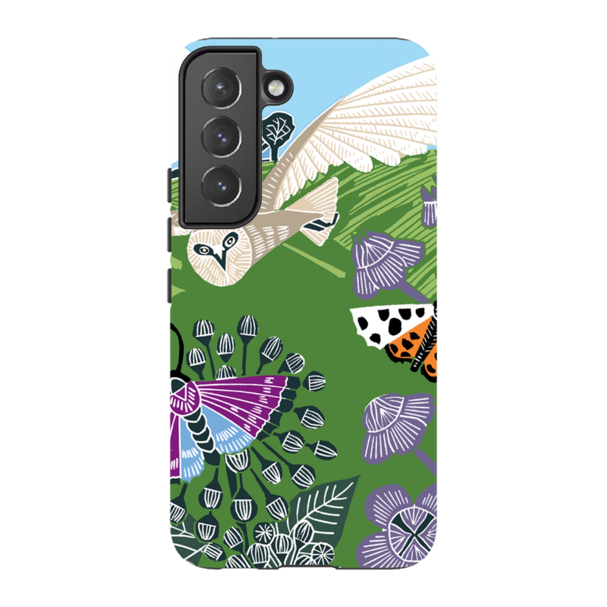 Samsung Tough Case - Morning Barn Owl By Kate Heiss