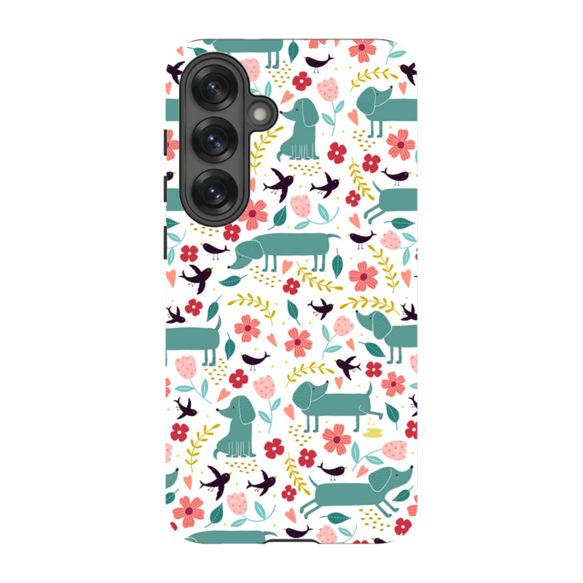 Samsung Tough Case - Cheek Dachshunds By Suzy Taylor