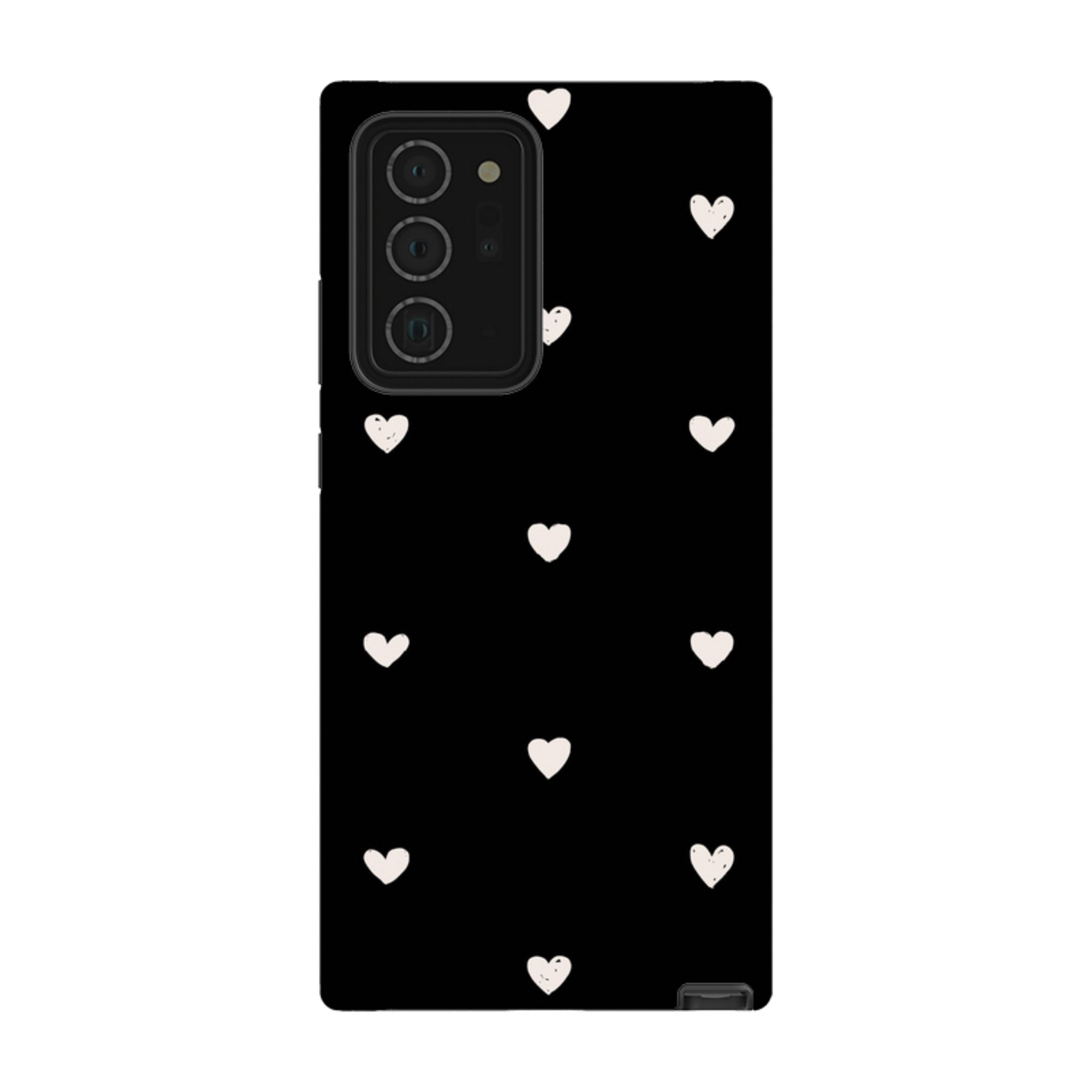 Samsung Tough Case - Hearts Black