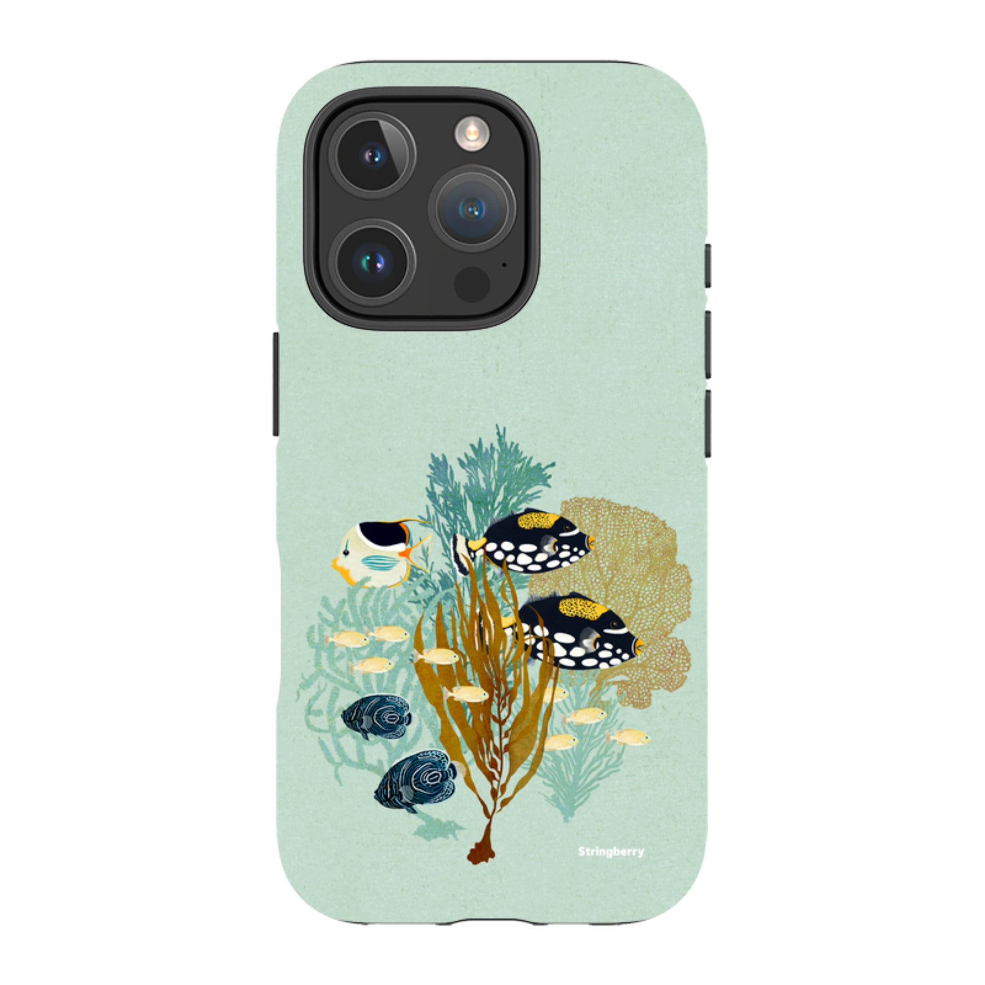 iPhone Tough Case - Fish Town By Katherine Quinn