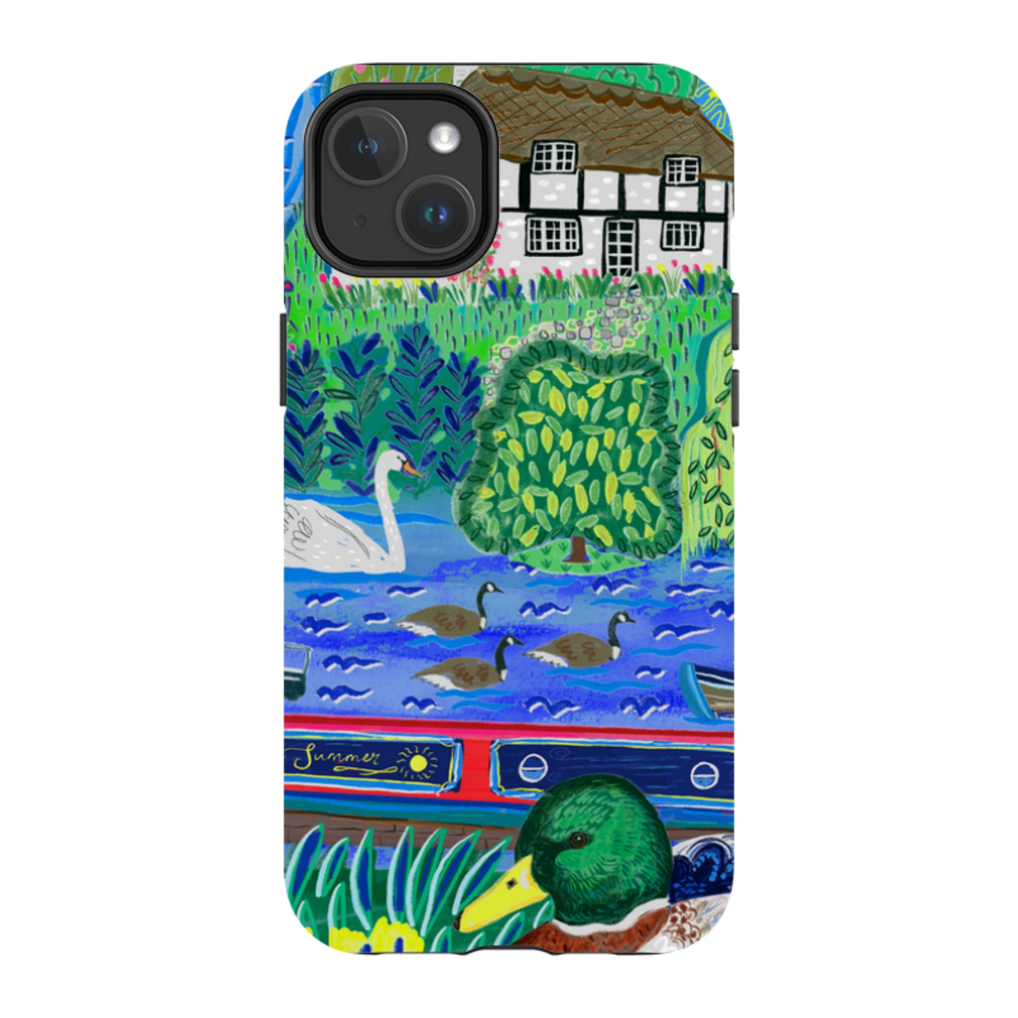 iPhone MagSafe Tough Case - Canalside By Emma Frances Grant