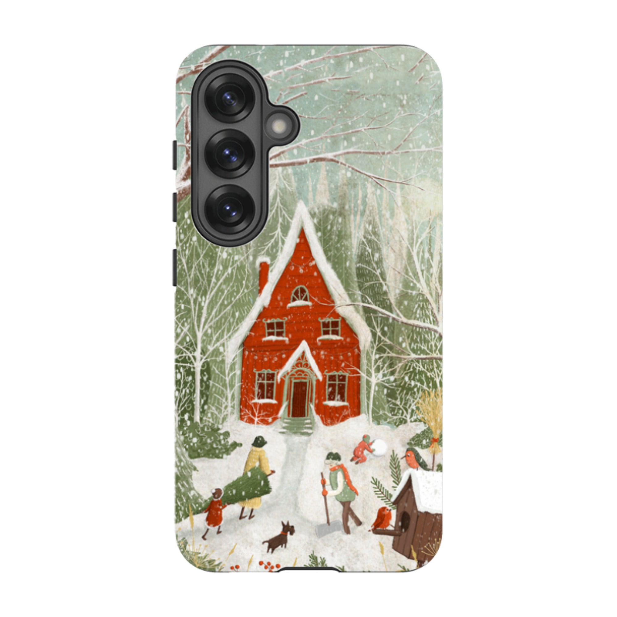 Samsung Tough Case - Christmas Garden Day By Maja Lindberg