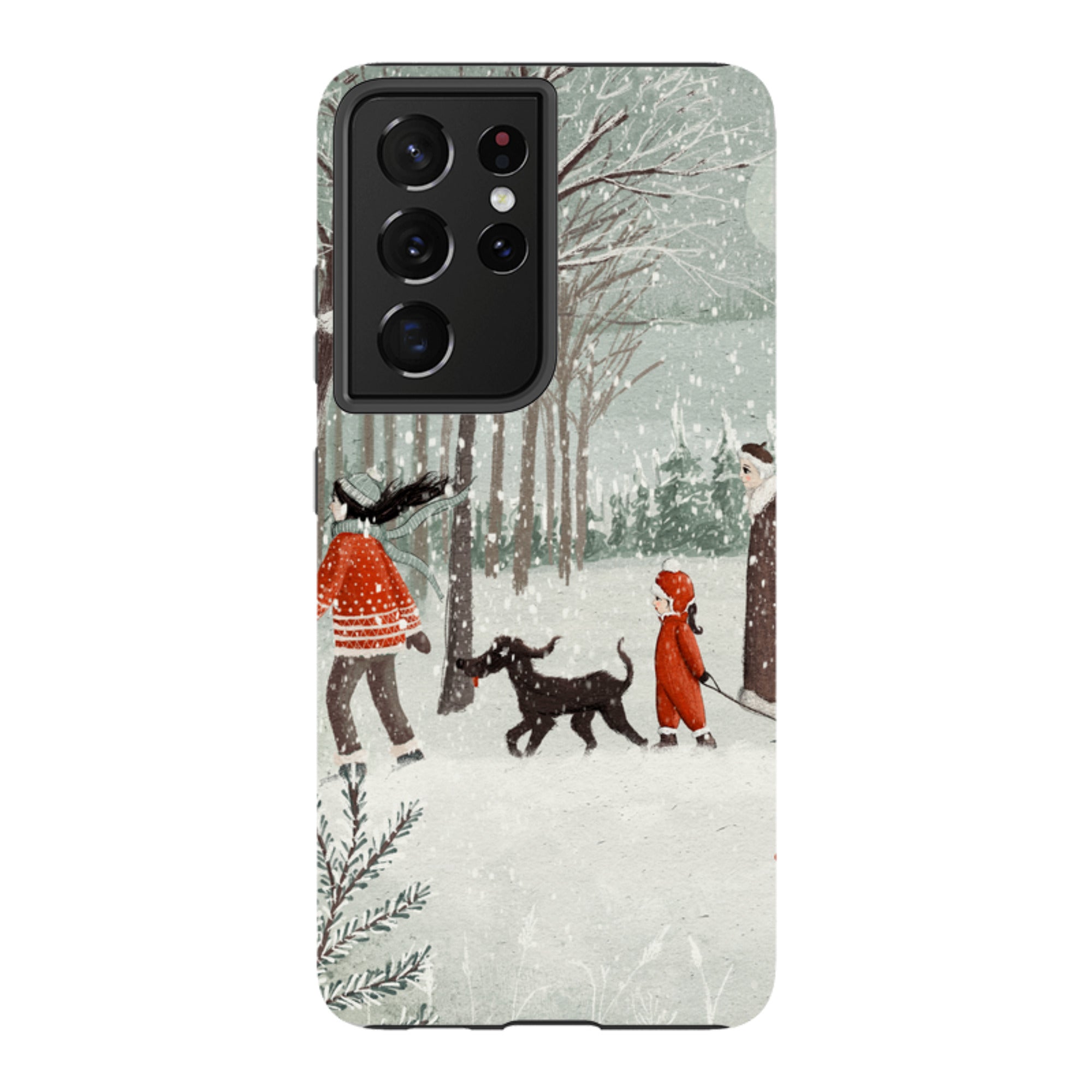 Samsung Tough Case - Winter Walk By Maja Lindberg