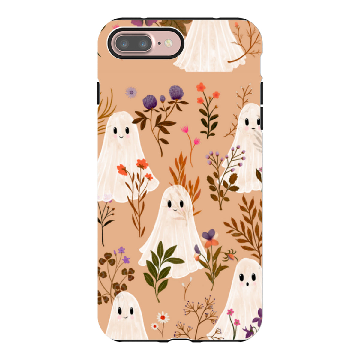 iPhone Tough Case - Ghost in the Garden - Cider Clay By Katherine Quinn