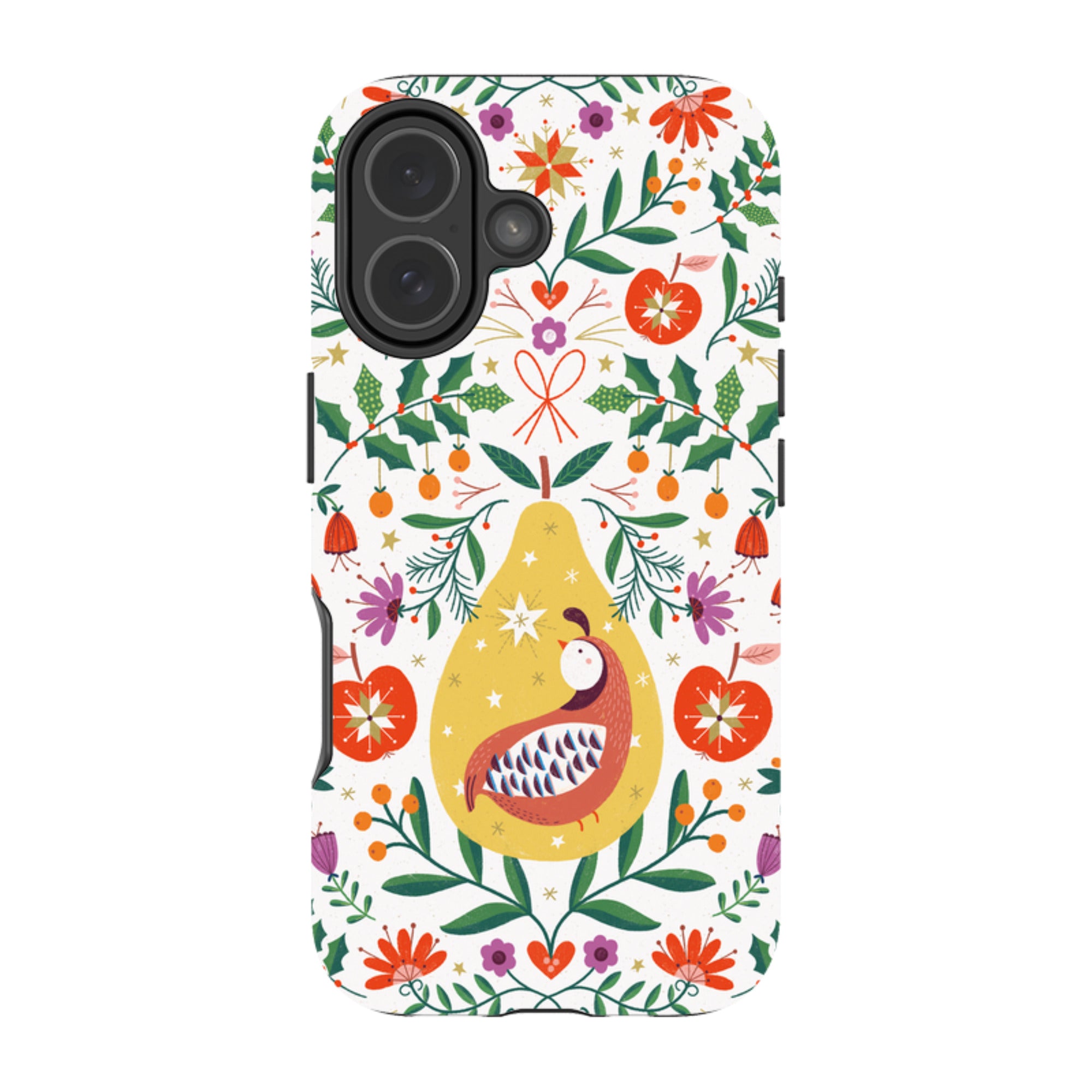 iPhone Tough Case - Festive Fruits By Ali Brookes
