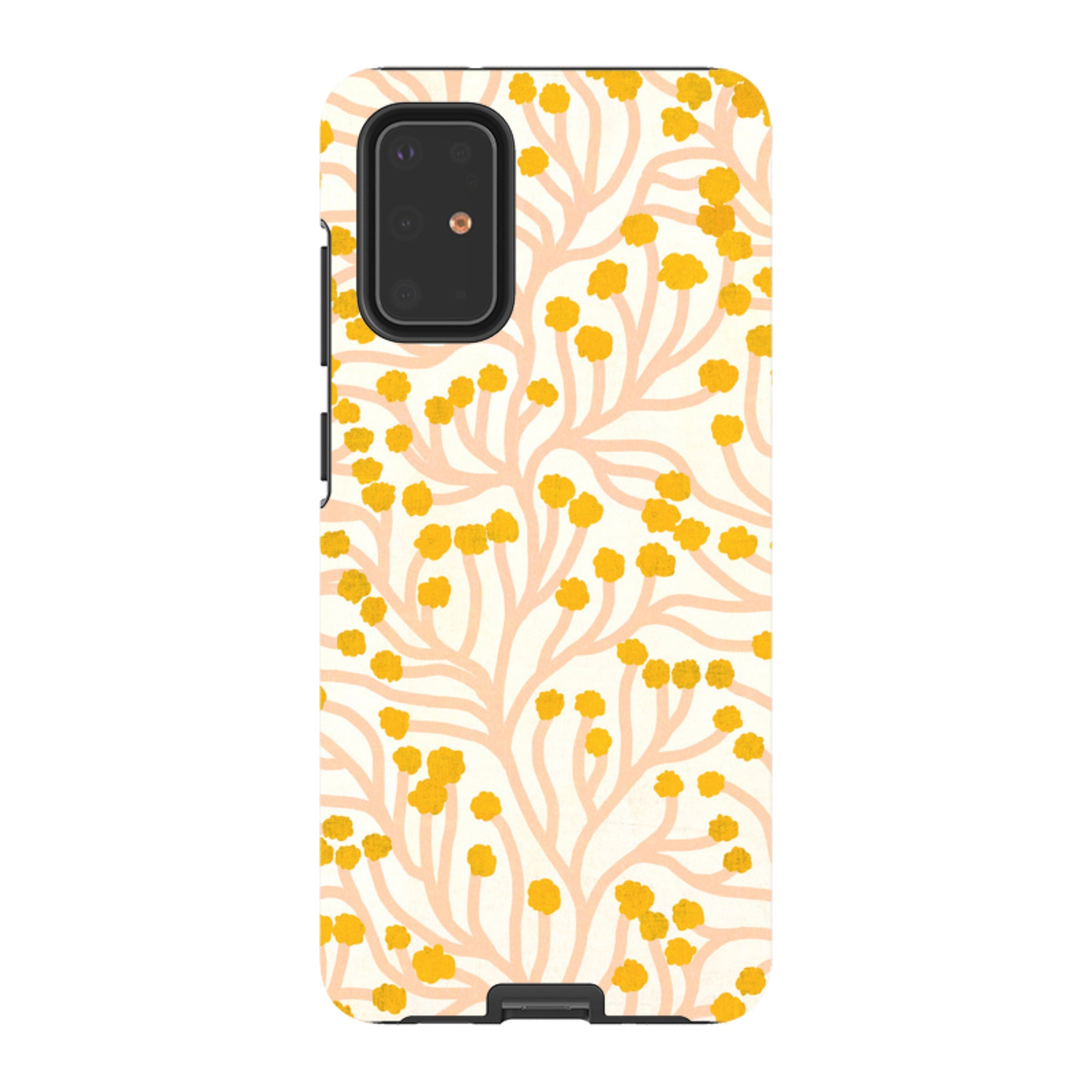 Samsung Tough Case - Vine Pink and Ochre By Katherine Quinn