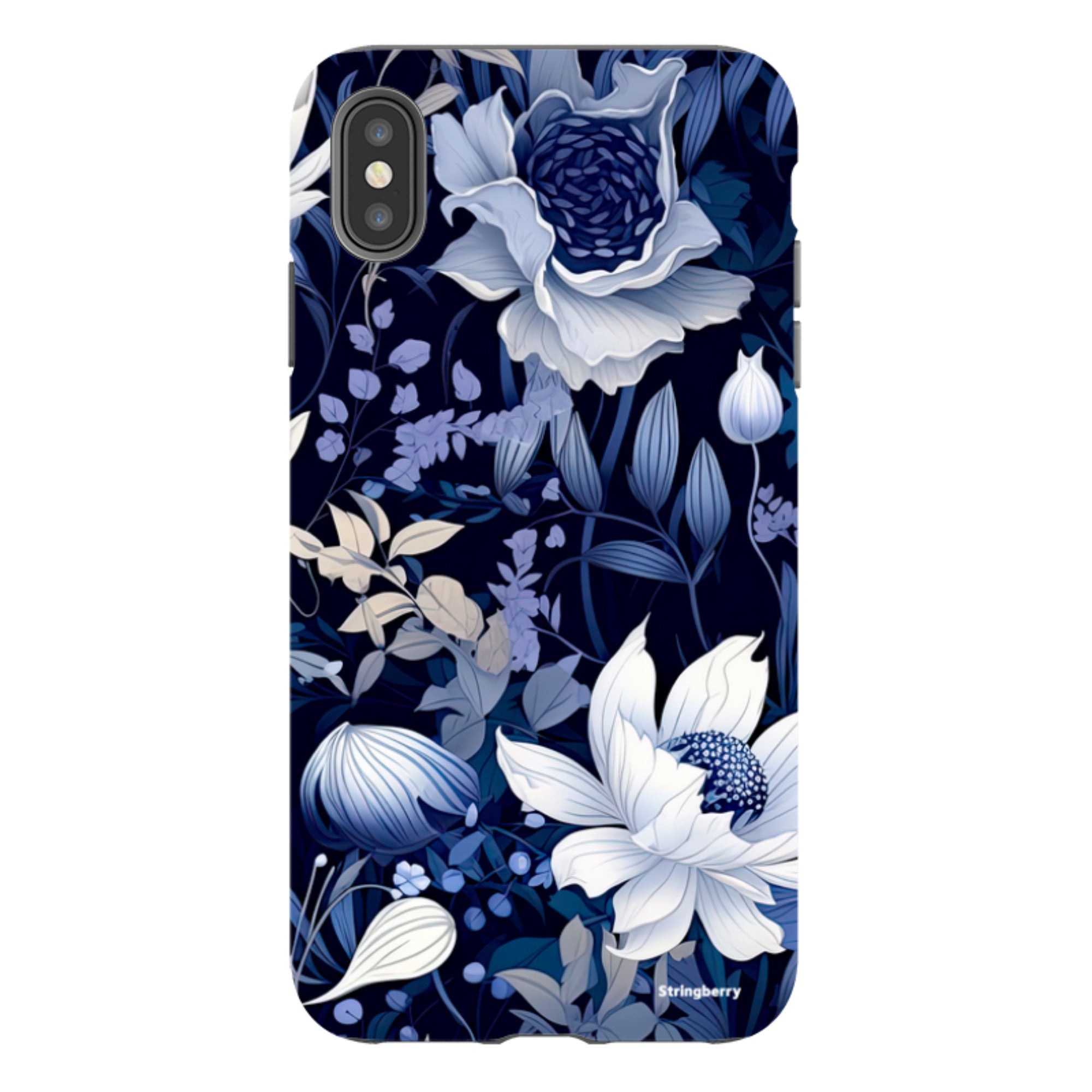 iPhone Tough Case - Blue Nutberry II