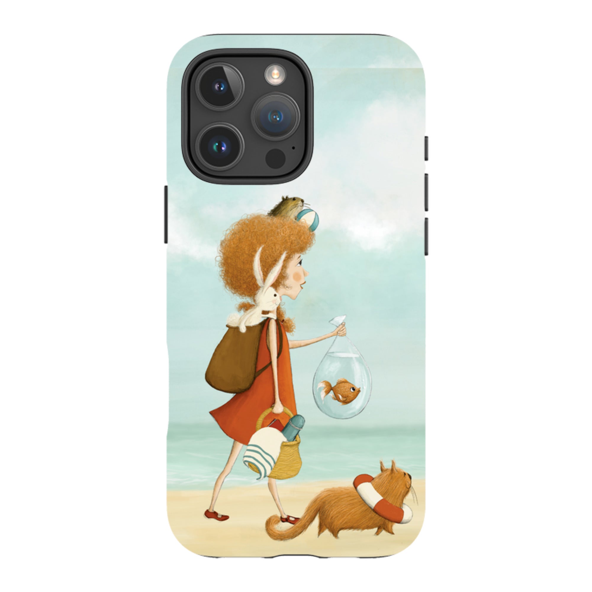 iPhone MagSafe Tough Case - On Vacation By Maja Lindberg