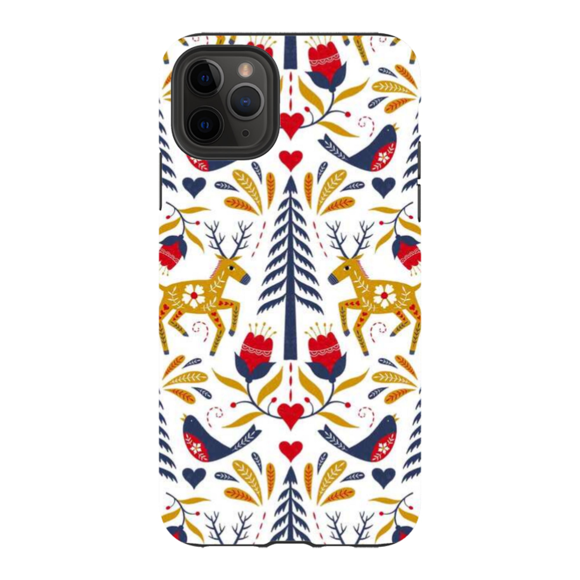 iPhone Tough Case - Xmas Pattern II By Suzy Taylor