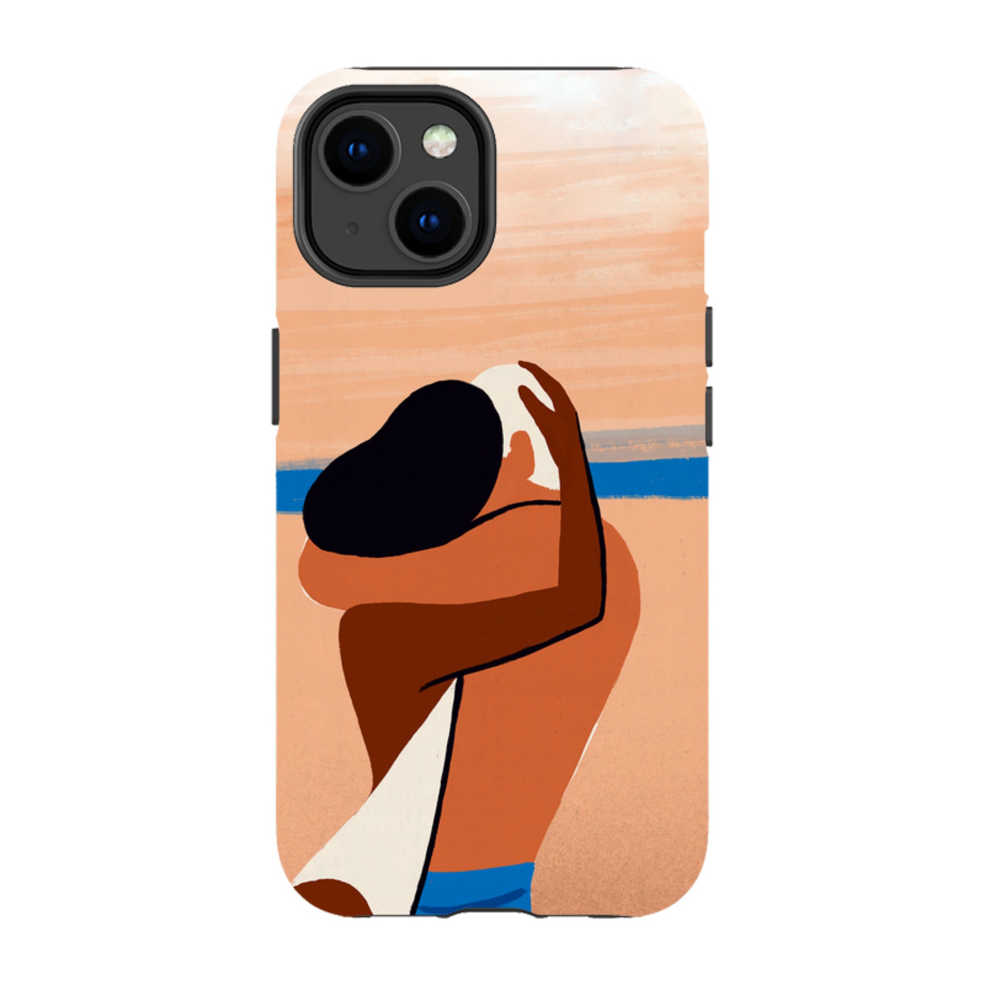 iPhone MagSafe Tough Case -  Beach Lover By Paul Thurlby