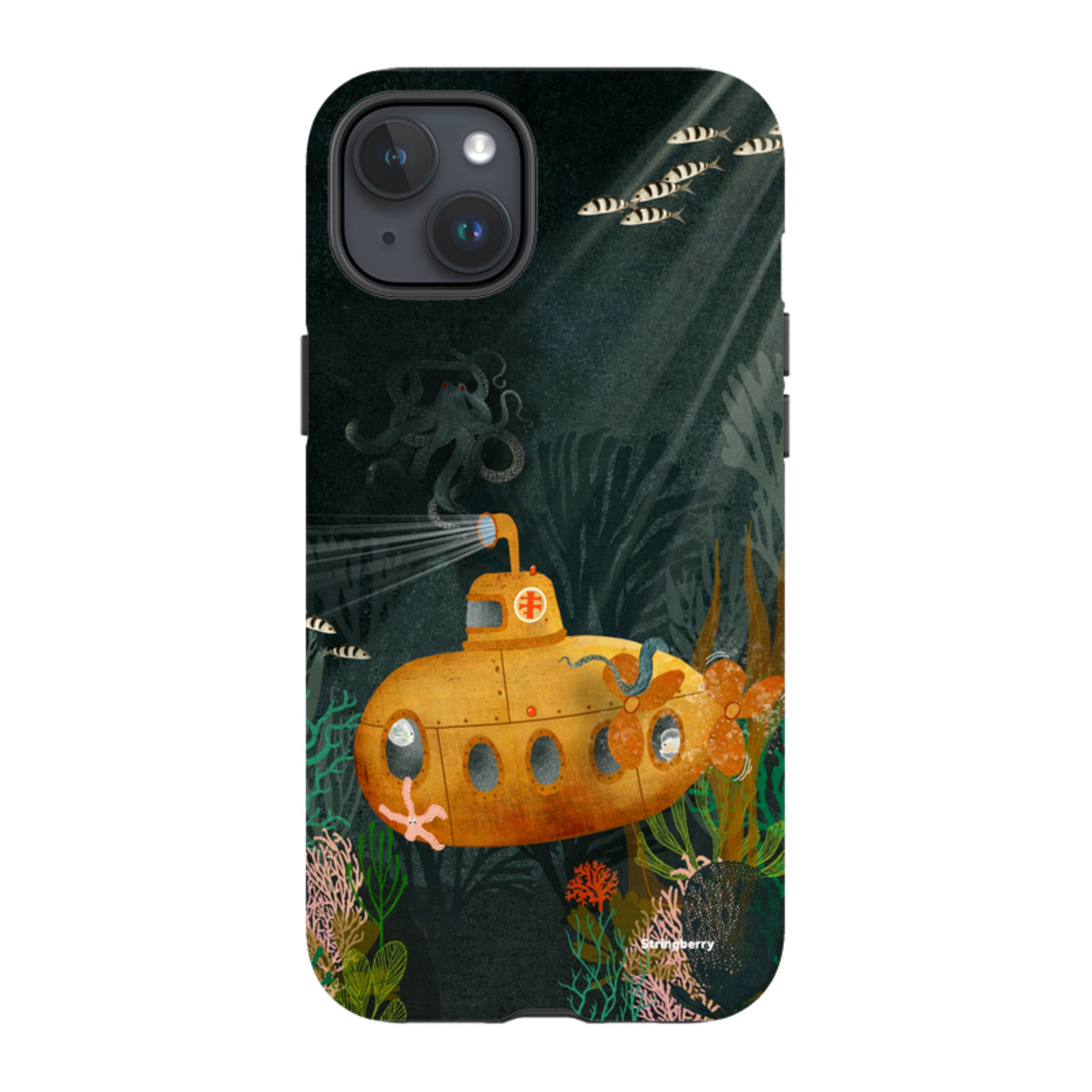 iPhone Tough Case - Submarine By Katherine Quinn