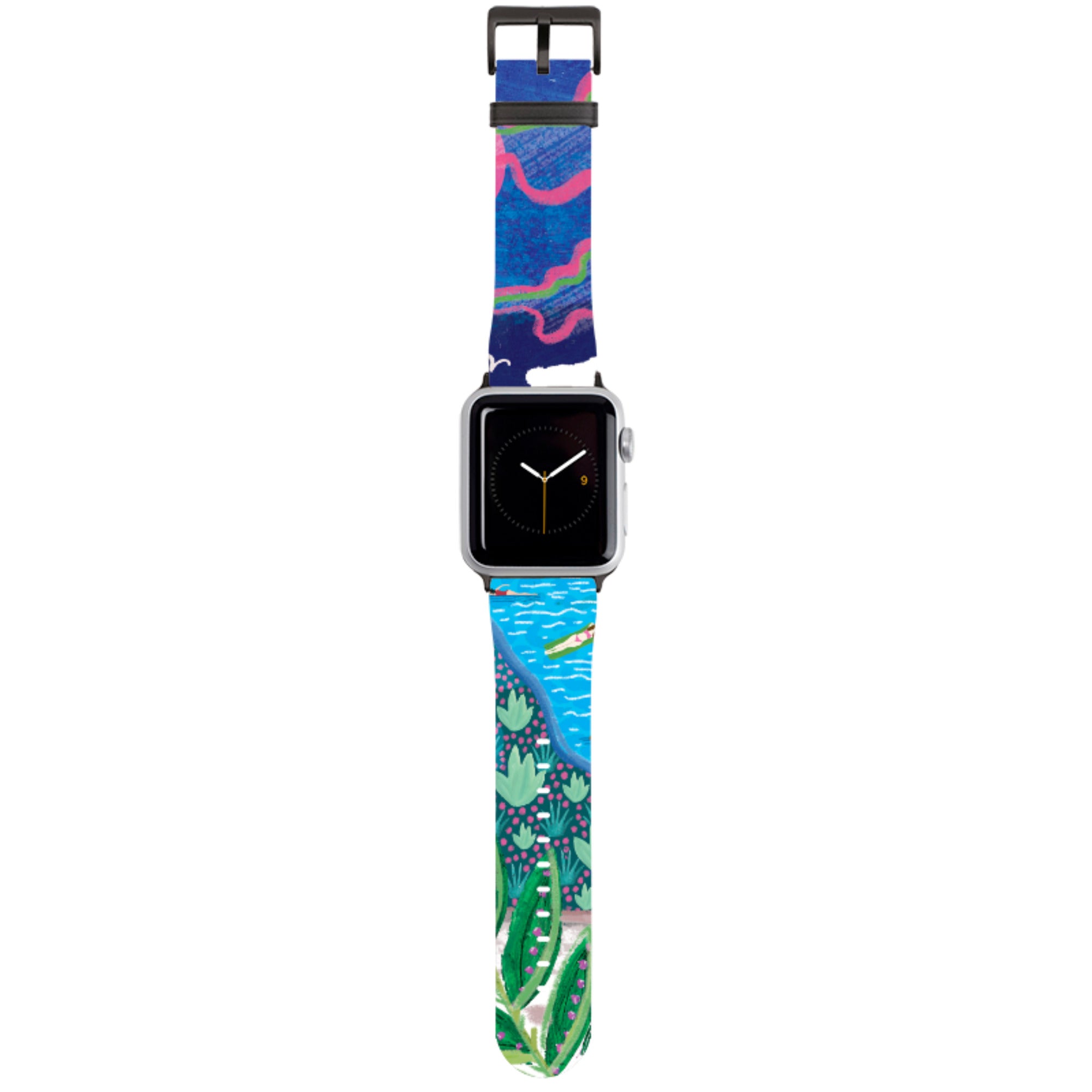 Sapphire Seas Apple Watch Strap By Emma Frances Grant