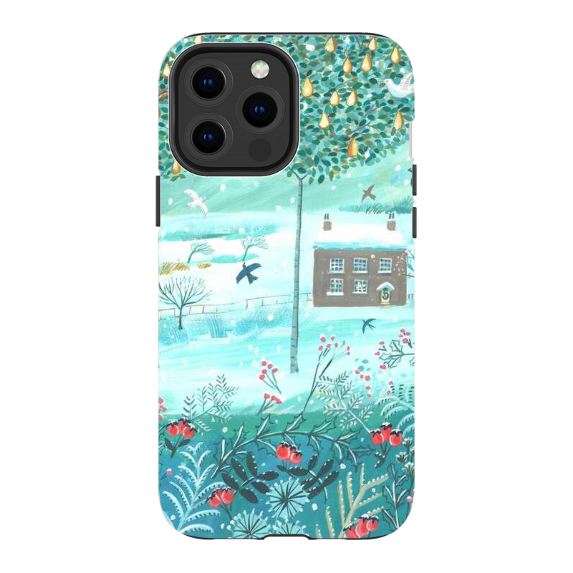 iPhone Tough Case - Pear Trees By Mary Stubberfield