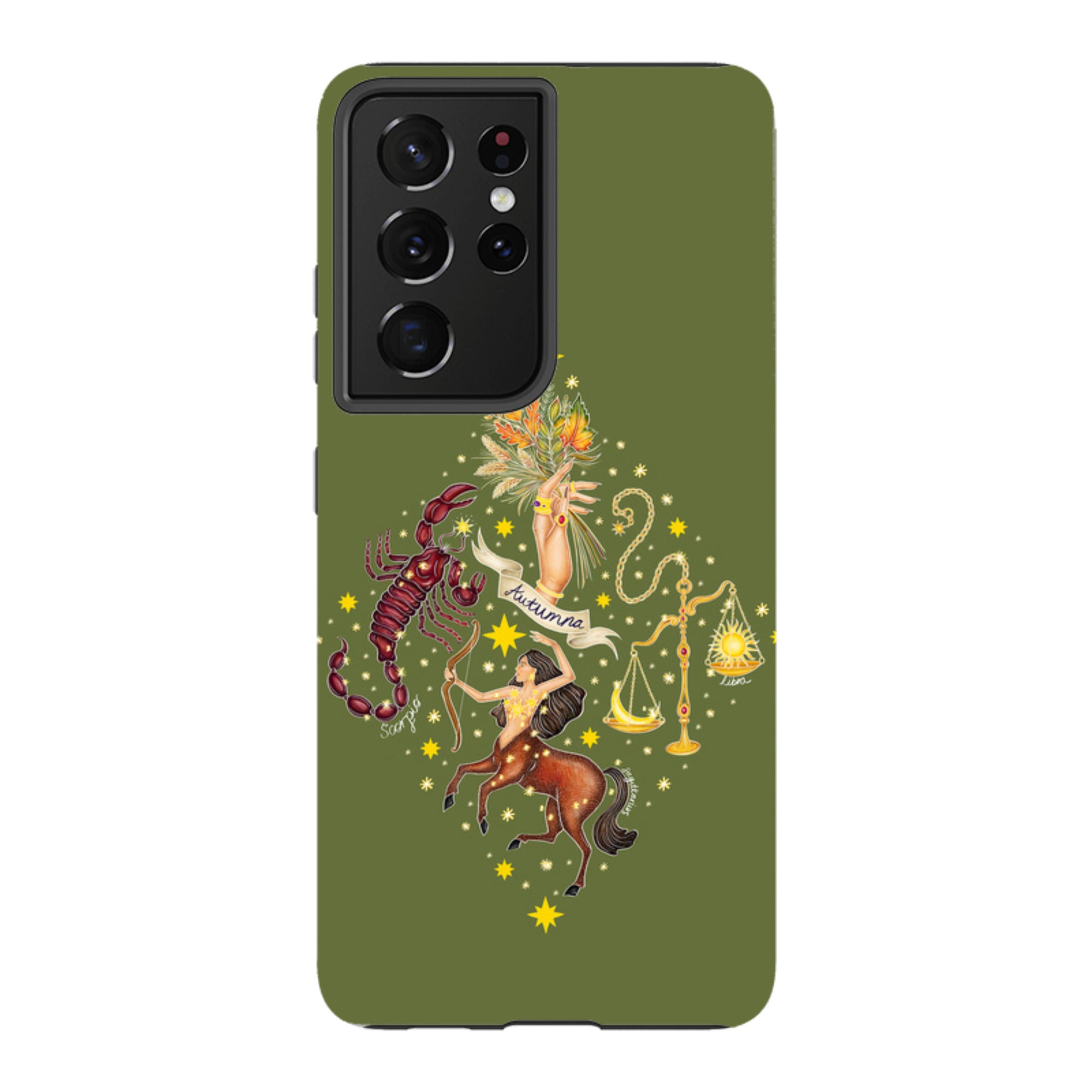 Samsung Tough Case - Autumn Zodiac By Catherine Rowe