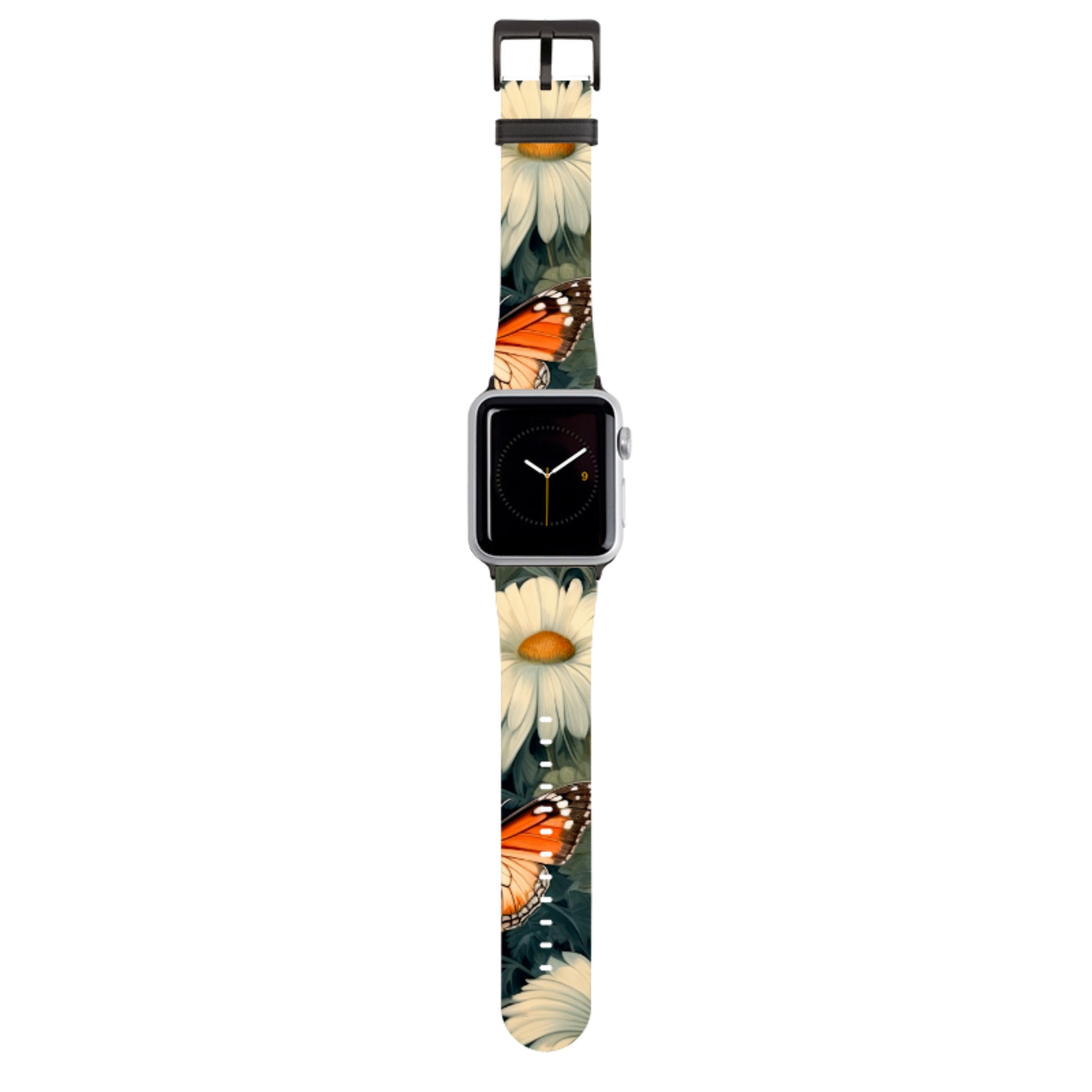 Butterfly Daisies III Apple Watch Strap